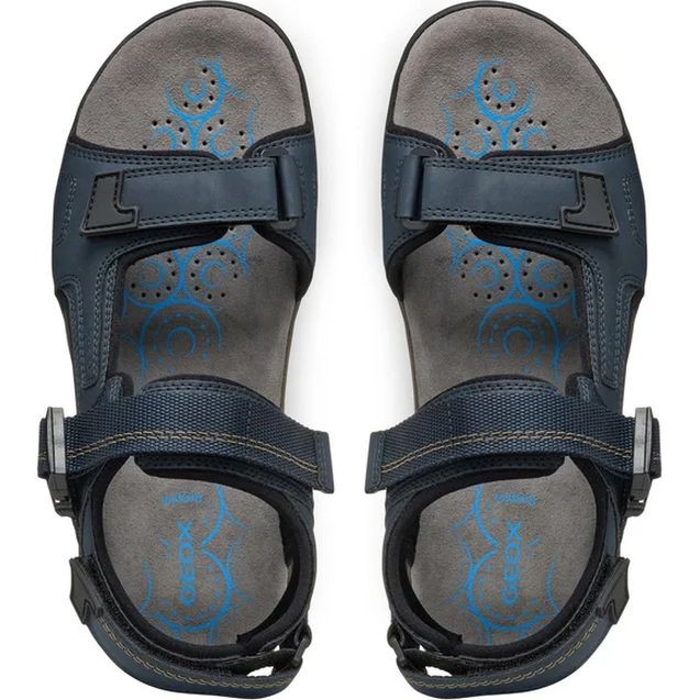 GEOX Basutės vyrams, Mėlyna, Spherica ec5 sandals 4