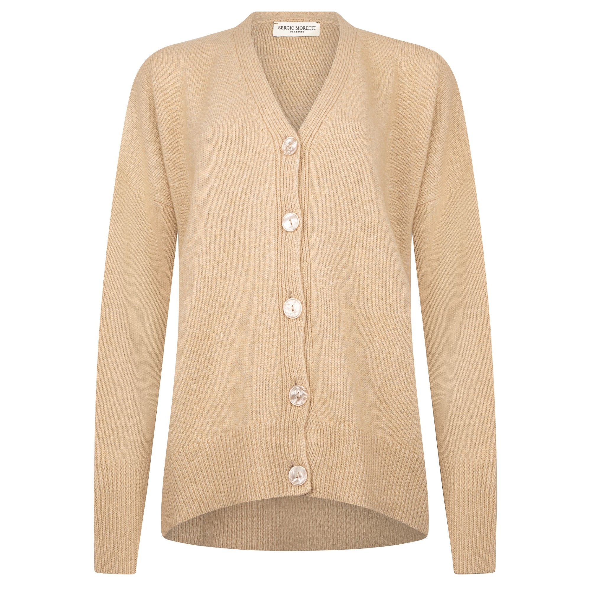 SERGIO MORETTI Megztinis moterims, Smėlio, Sweater 1