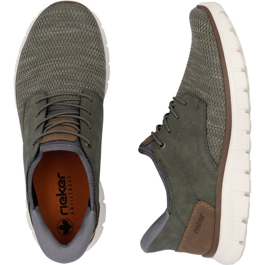RIEKER Laisvalaikio bateliai vyrams, Žalia, Sneakers 8