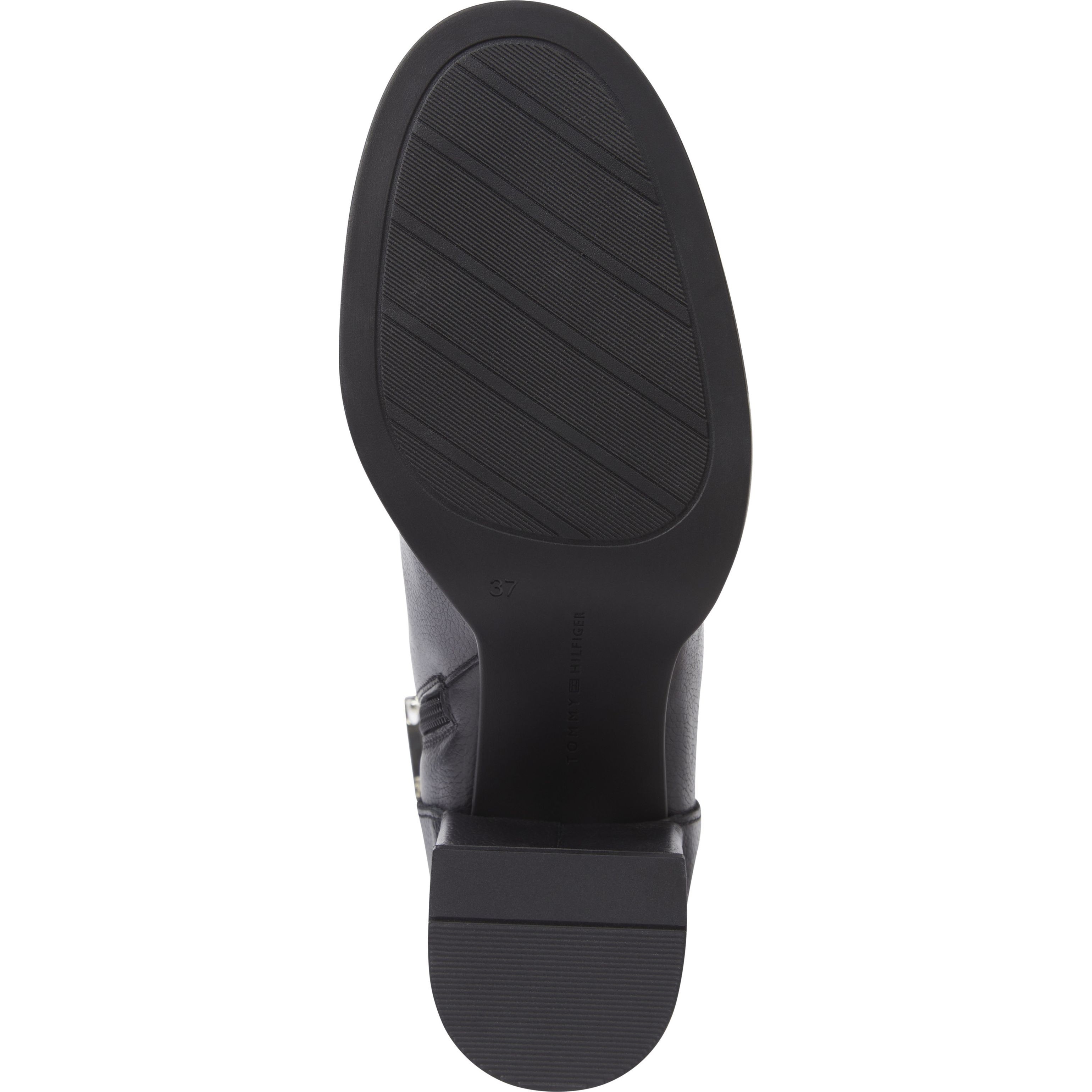 TOMMY HILFIGER Auliniai moterims, Juoda, Long boot wrapped heel 5