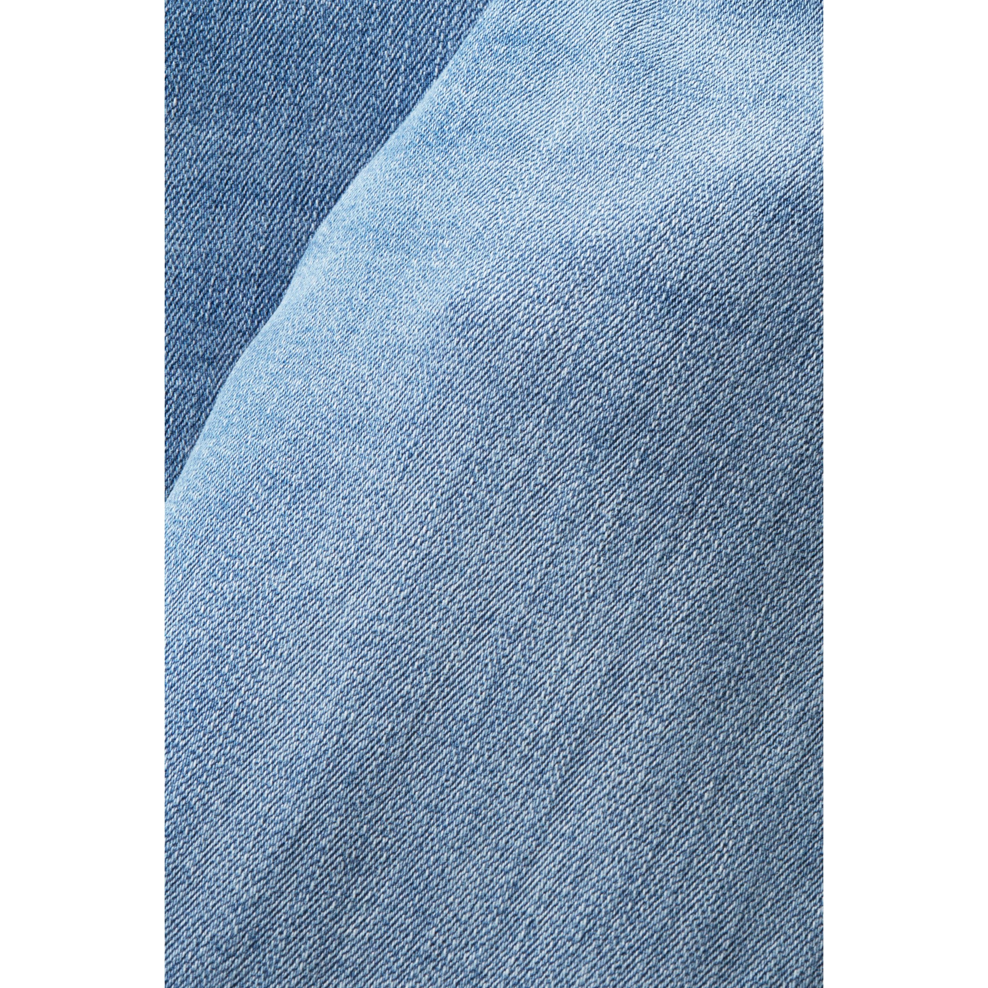 ESPRIT Slim džinsai vyrams, Mėlyna, Mid-Rise Slim Jeans 4