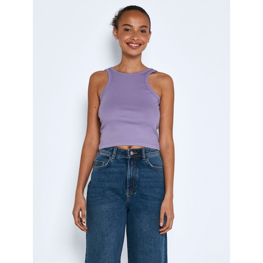 NOISY MAY Palaidinės moterims, Violetinė, NMRIBELLA S/L TOP 4
