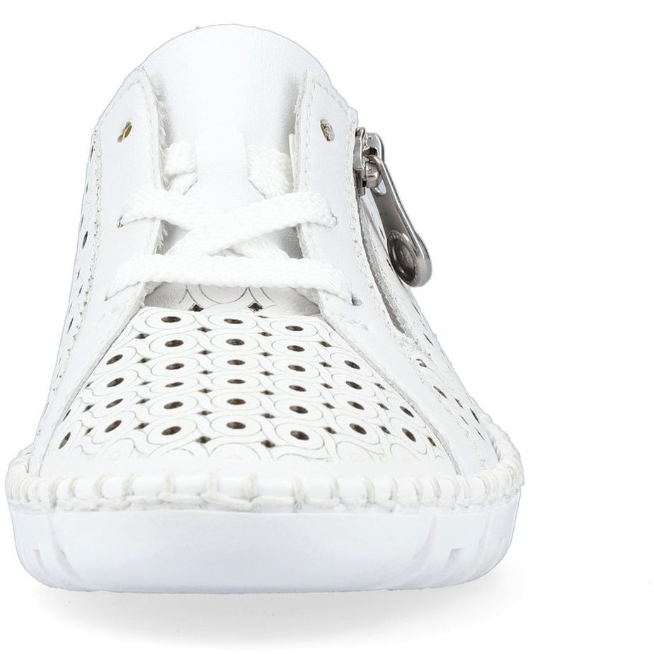 RIEKER Laisvalaikio bateliai moterims, Balta, LEISURE 12