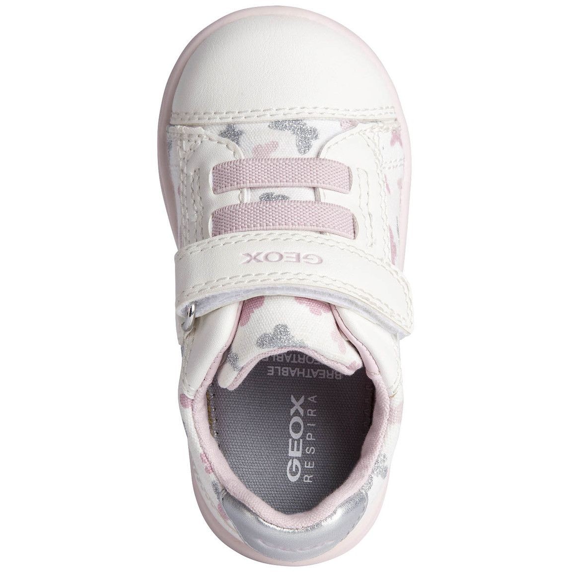 GEOX Sportiniai bateliai mergaitėms, Balta, DJROCK SPORT SHOES 5