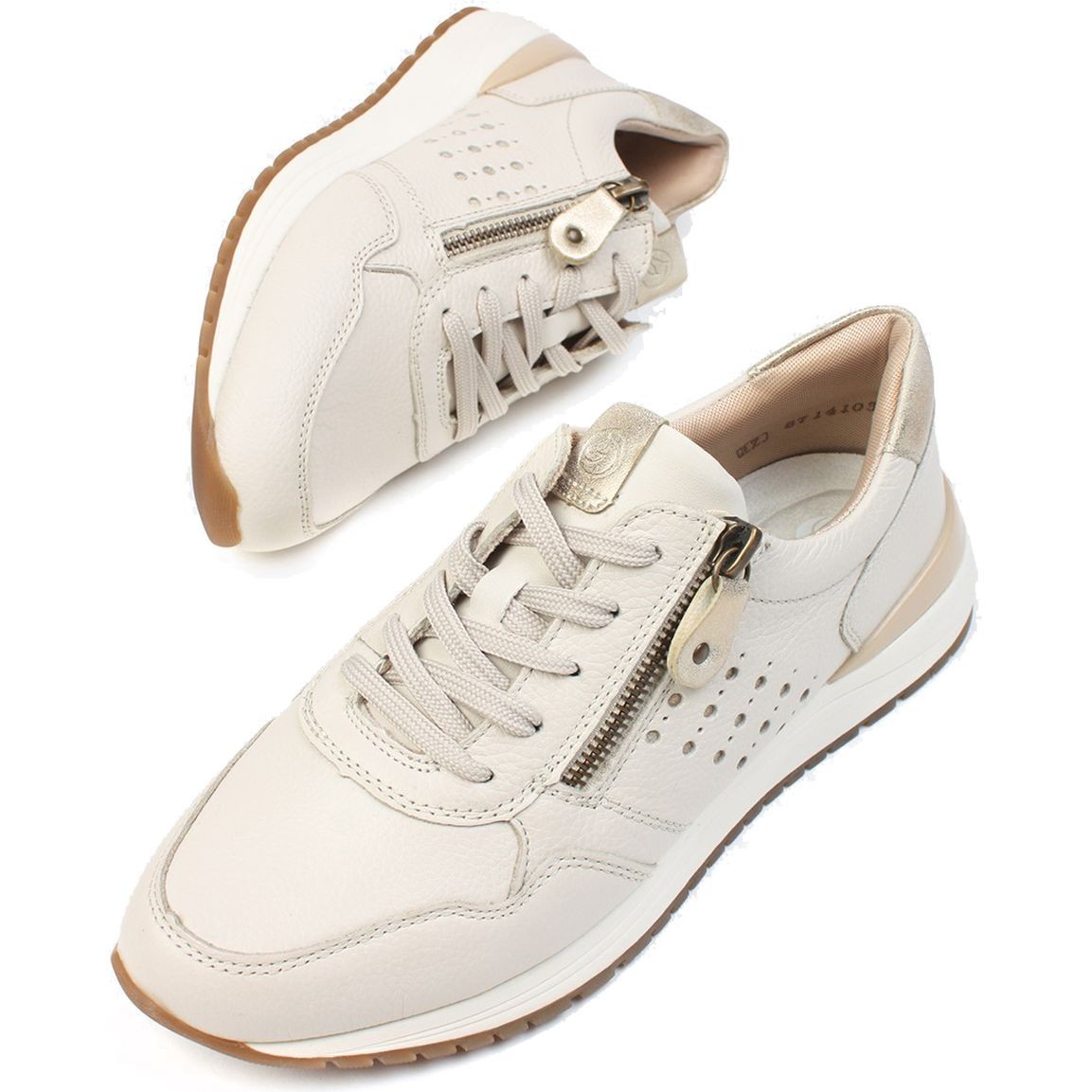 REMONTE Sportiniai bateliai moterims, Smėlio, SPORT SHOE 4