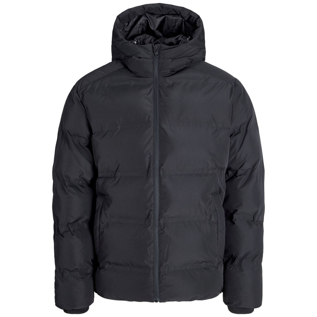 JACK & JONES Pūkinė striukė vyrams, Juoda, Soho puffer hood