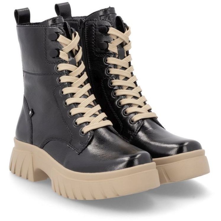 RIEKER EVOLUTION Aulinukai moterims, Juoda, Ladies mid height boots 1