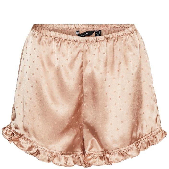 VERO MODA Naktiniai marškiniai moterims, Smėlio, VMGLACIER NIGHTWEAR S 2