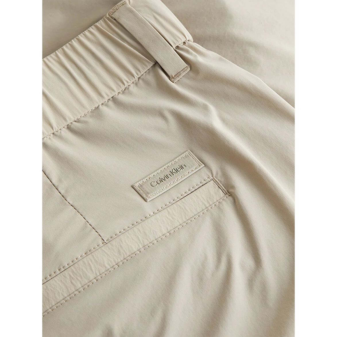 CALVIN KLEIN Šortai vyrams, Pilka, 5 pocket shorts 4