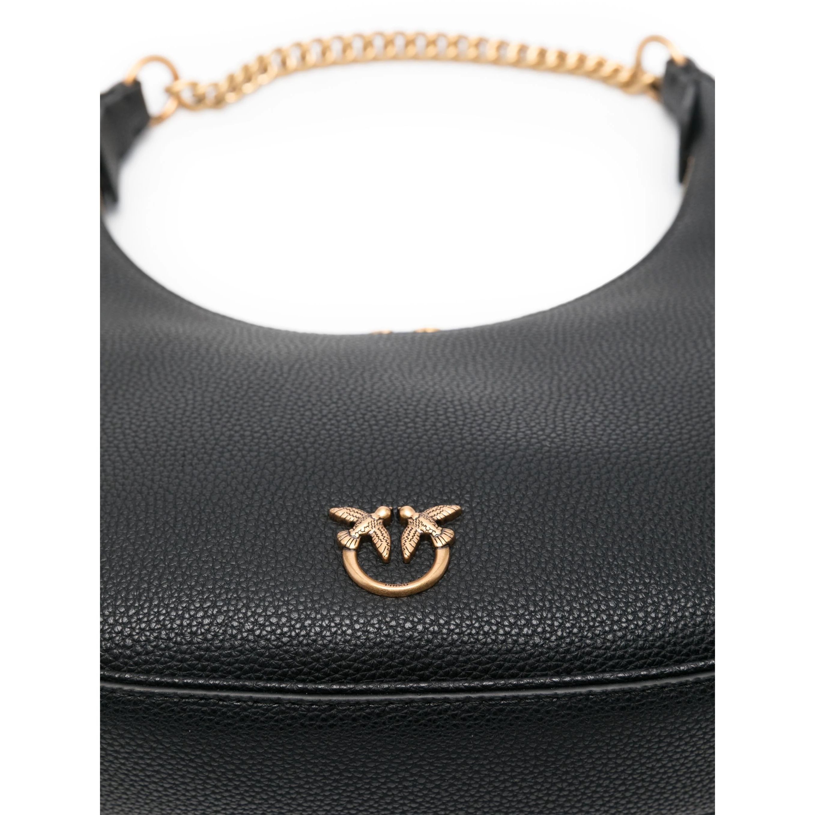 PINKO Rankinė moterims, Juoda, Brioche handle bag 3