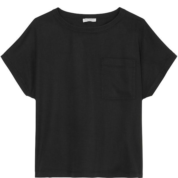 MARC O'POLO Marškinėliai moterims, Juoda 1