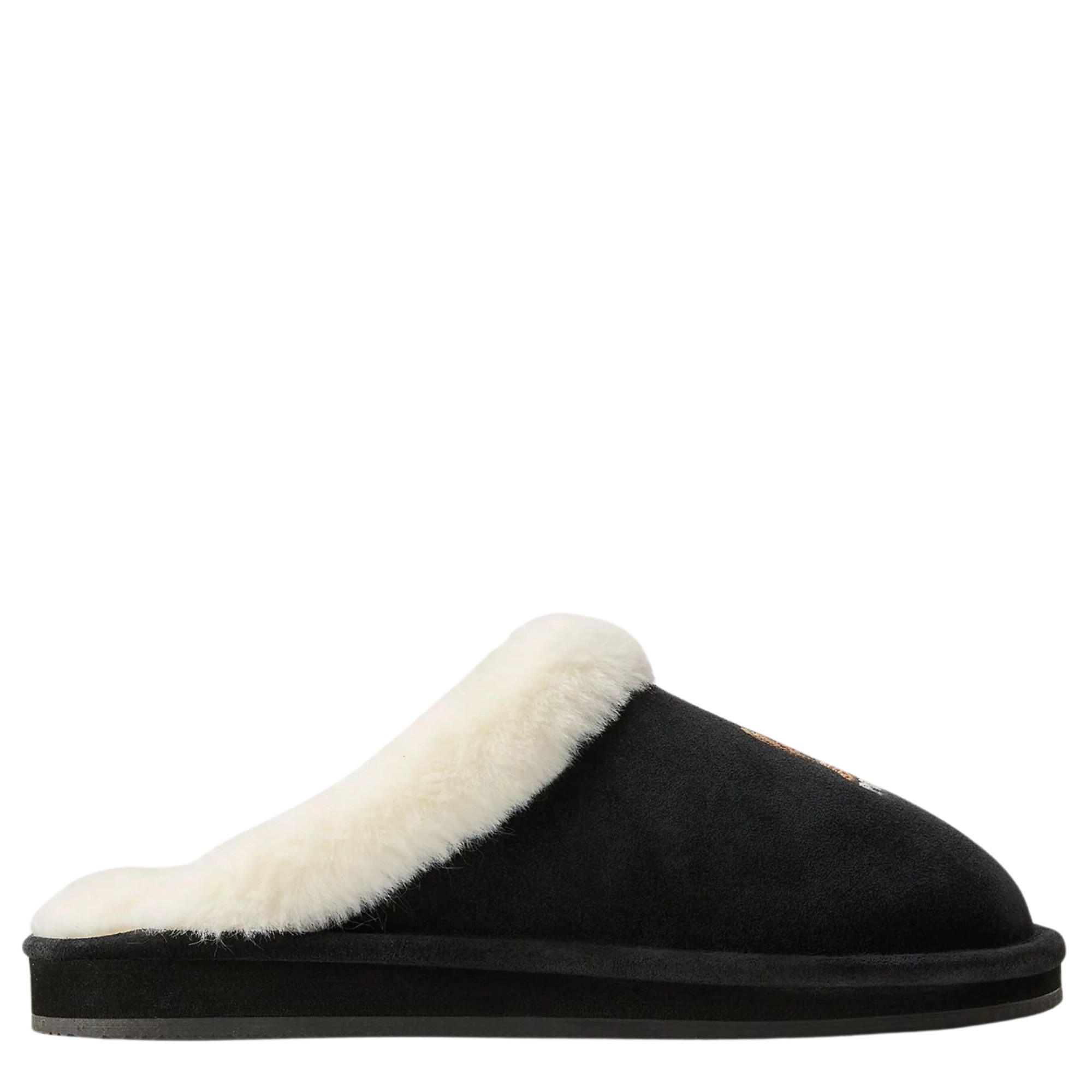 POLO RALPH LAUREN Šlepetės moterims, Juoda, Kaylgh scf b flats slipper 2