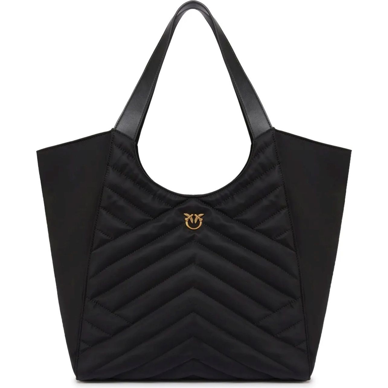 PINKO Pirkinių krepšys moterims, Juoda, Tote bag 1