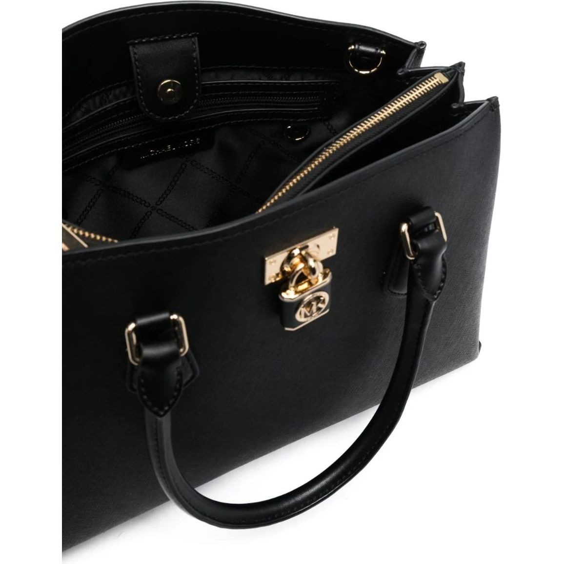 MICHAEL KORS Pirkinių krepšys moterims, Juoda, MD satchel 4