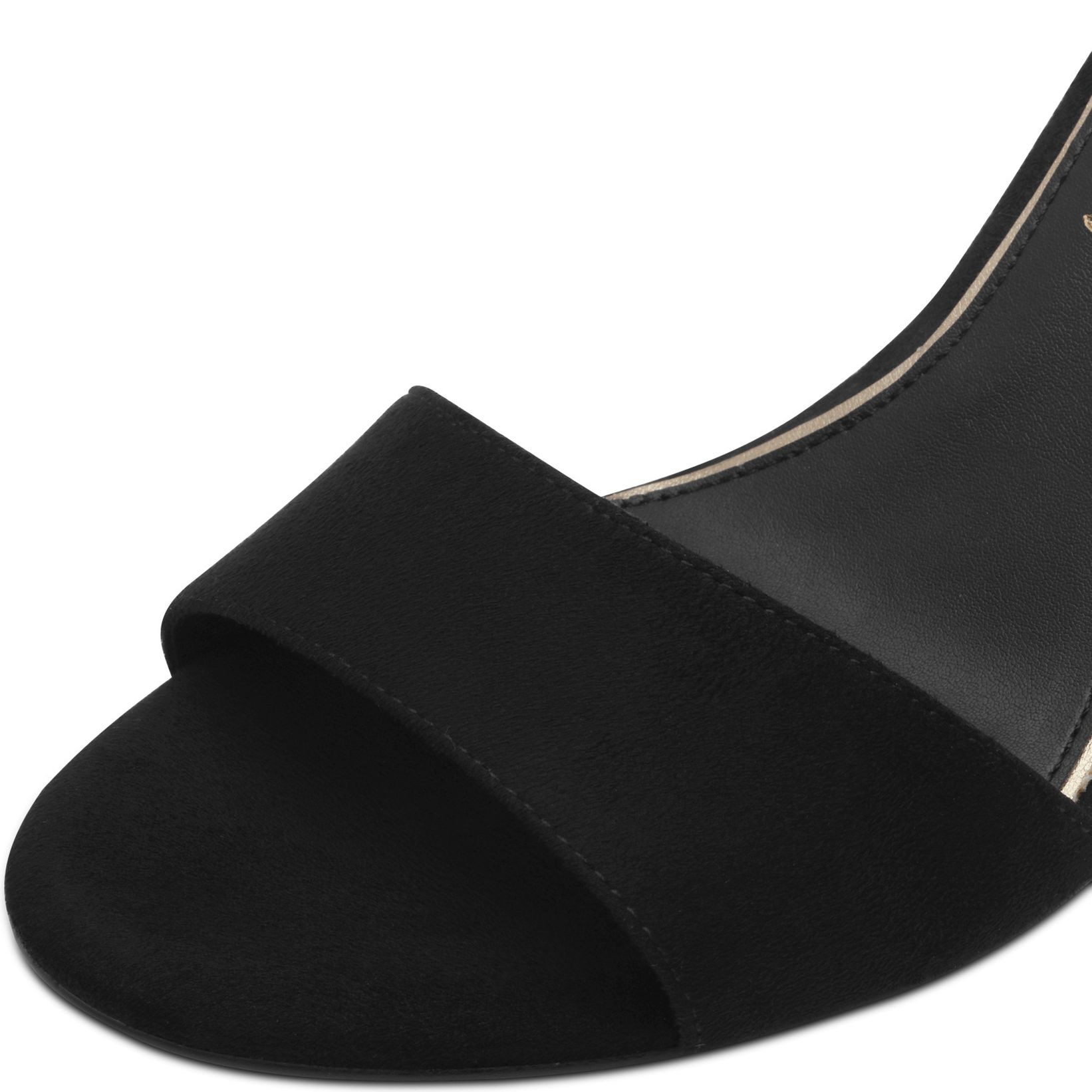 TAMARIS Basutės moterims, Juoda, Sandal heel 6