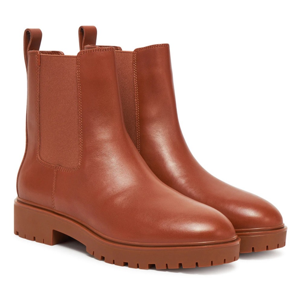 LAUREN RALPH LAUREN Aulinukai moterims, Ruda, Allyson boots bootie 2