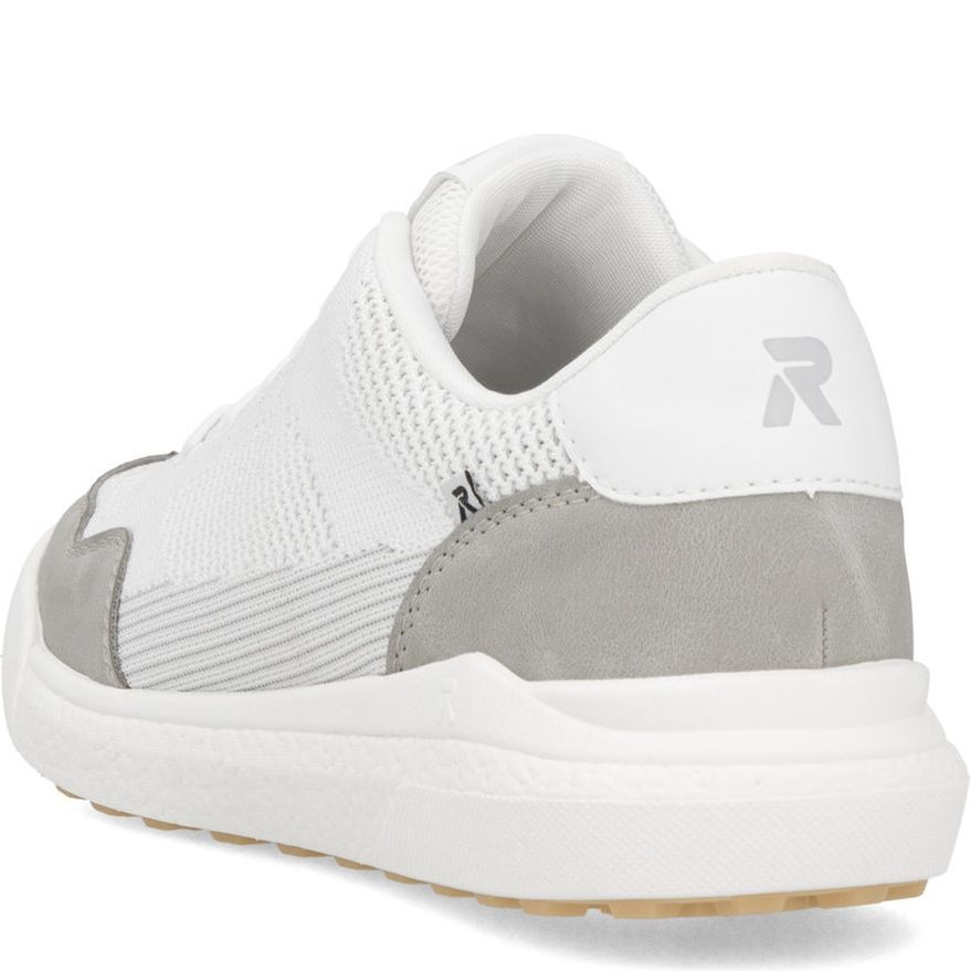 RIEKER Laisvalaikio bateliai vyrams, Balta, Sneakers 4