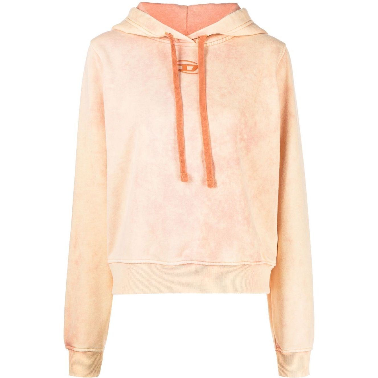 DIESEL Džemperis moterims, Rožinė, F-reggy-hood-g2 sweatshirt