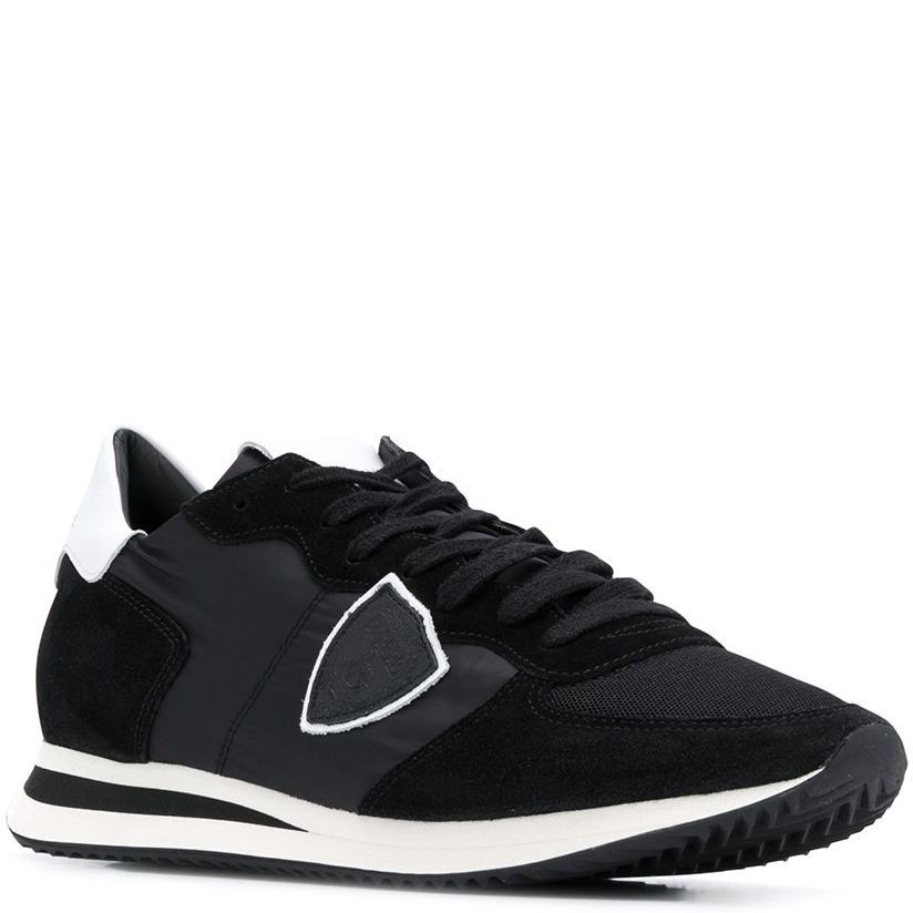 PHILIPPE MODEL Sportiniai bateliai vyrams, Juoda, Trpx low man sneaker 2