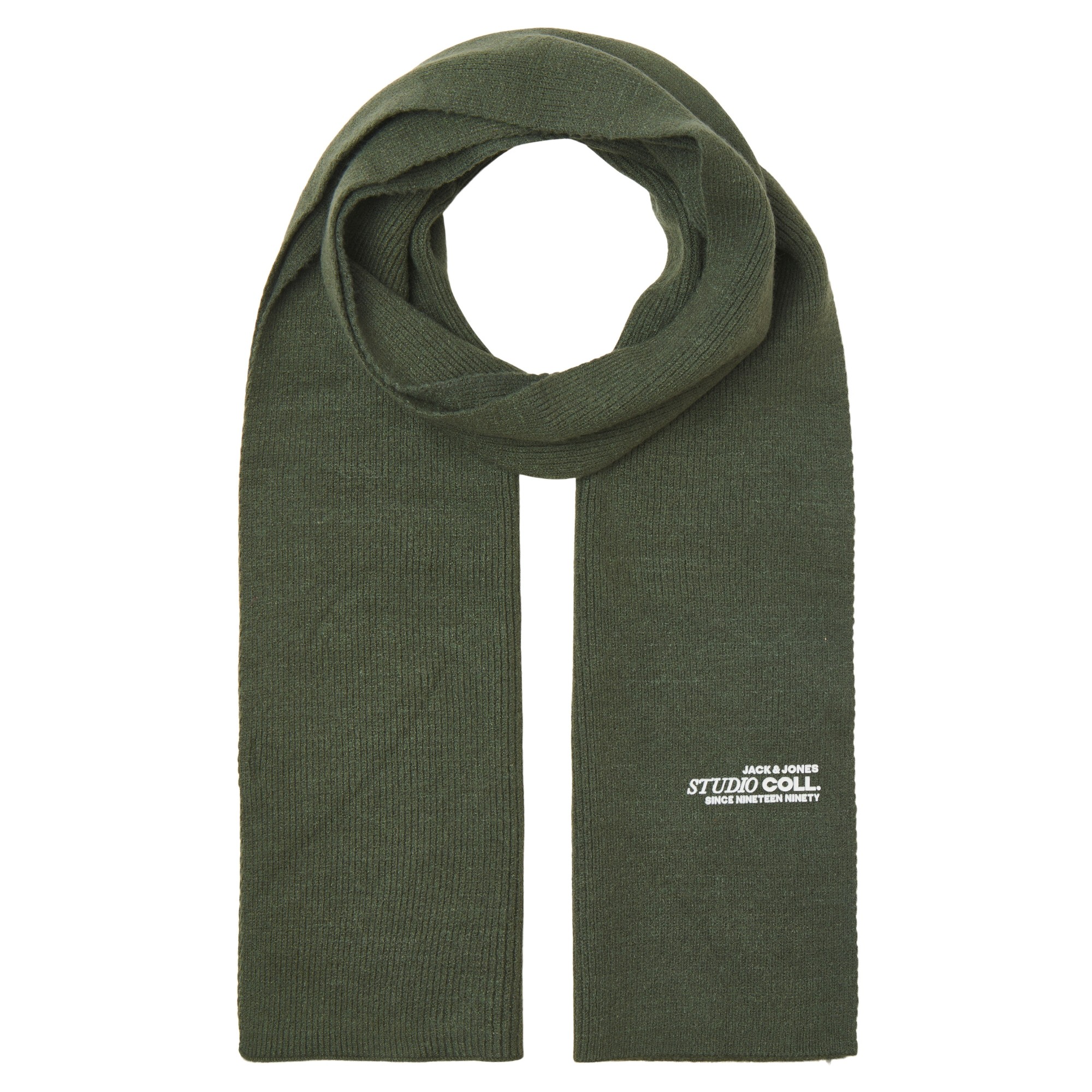 JACK & JONES Šalikas vyrams, Žalia, Coll scarf 1