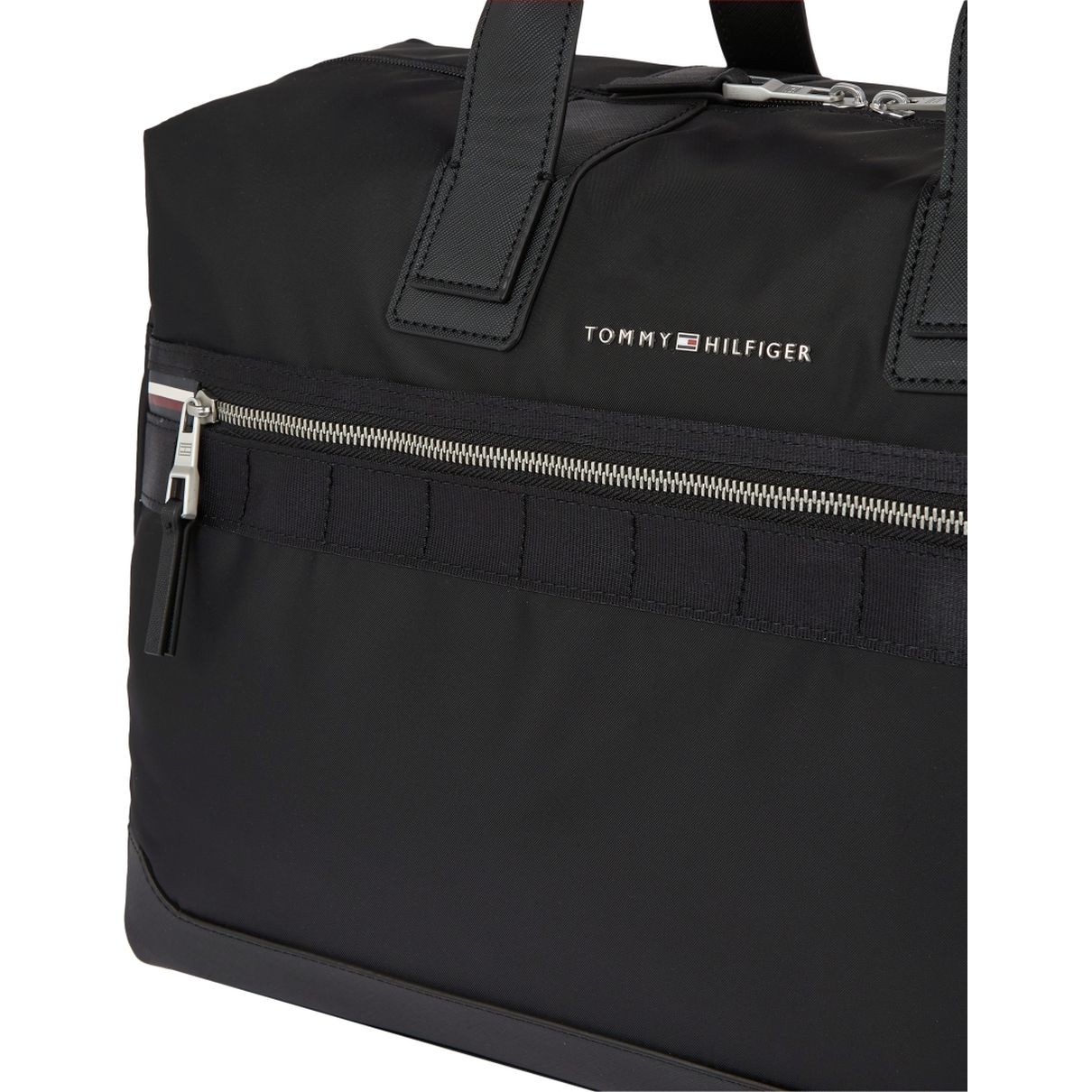 TOMMY HILFIGER Rankinė, krepšys vyrams, Juoda, Elevated duffle 3