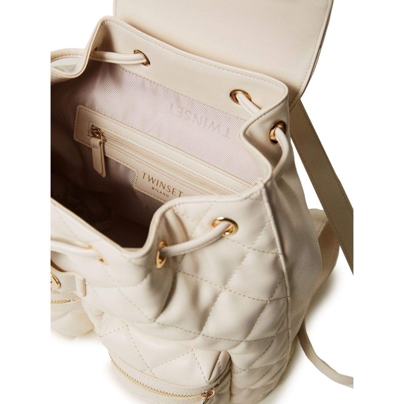 TWINSET Kuprinė moterims, Balta, Backpack 4