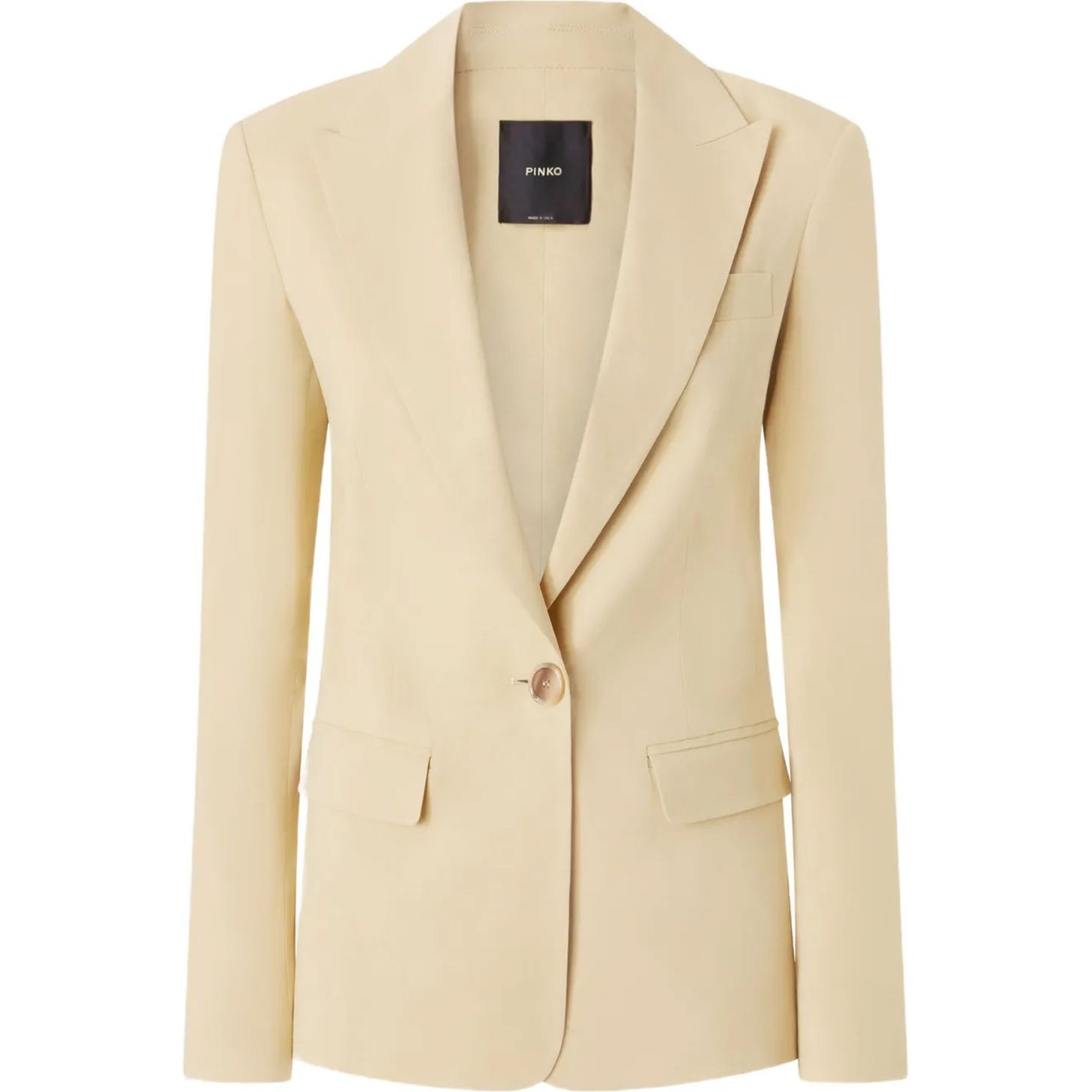 PINKO Švarkas moterims, Smėlio, Ogni volta blazers 1