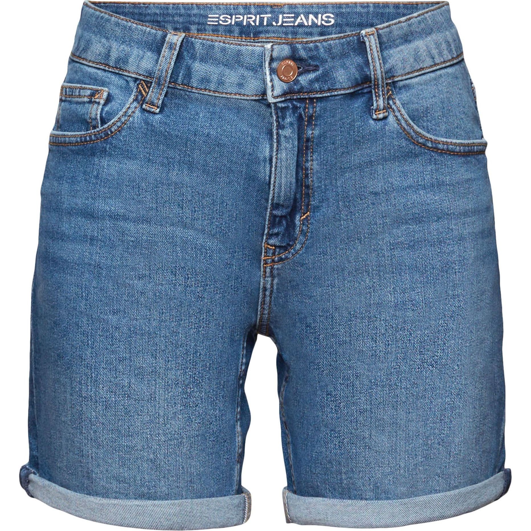 ESPRIT Šortai moterims, Mėlyna, rcs m reg Shorts 1