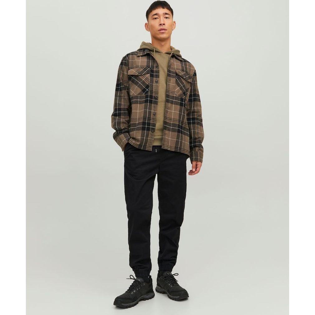 JACK & JONES Kelnės vyrams, Juoda, Kelnės 5