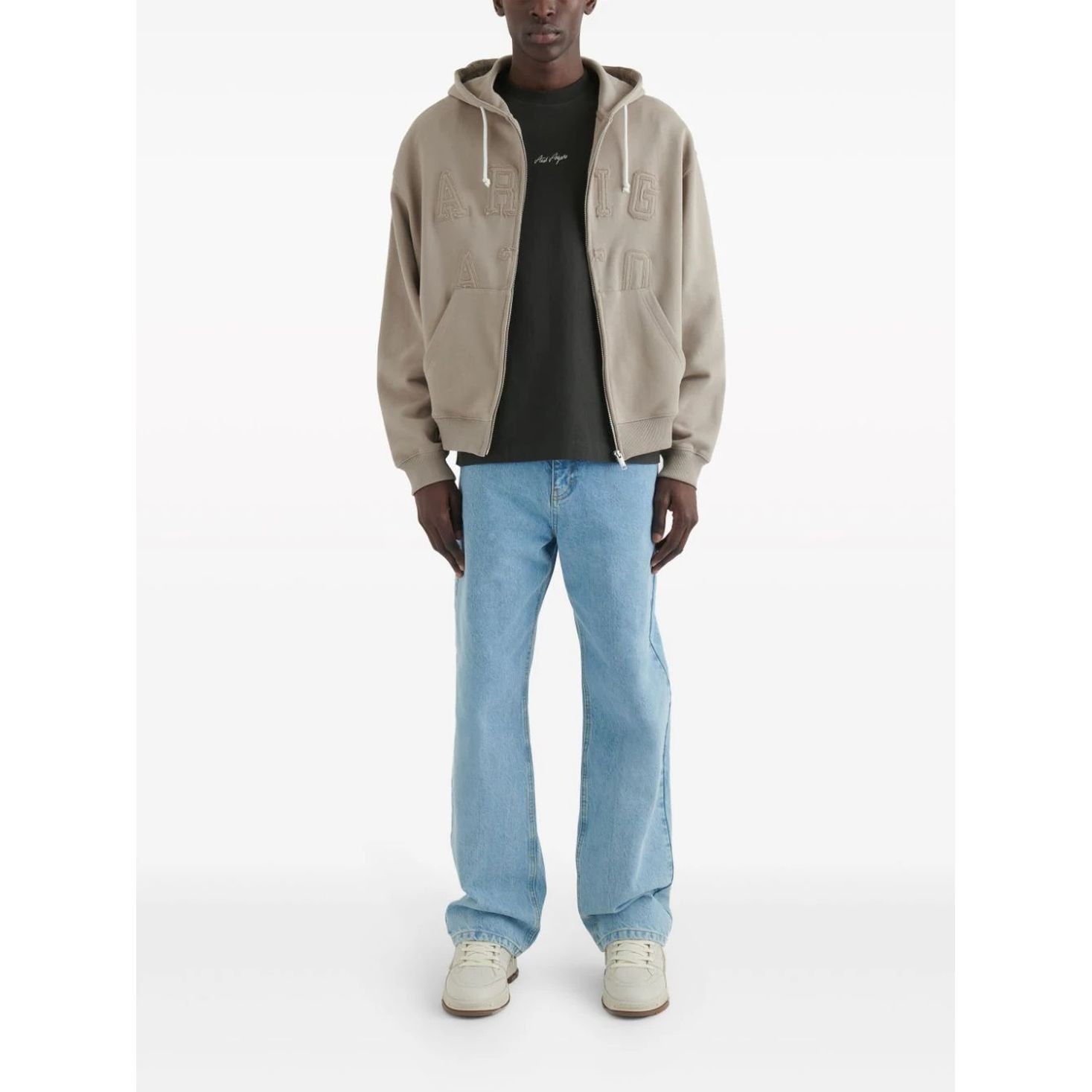 AXEL ARIGATO Džemperis vyrams, Pilka, Legend hoodie 2