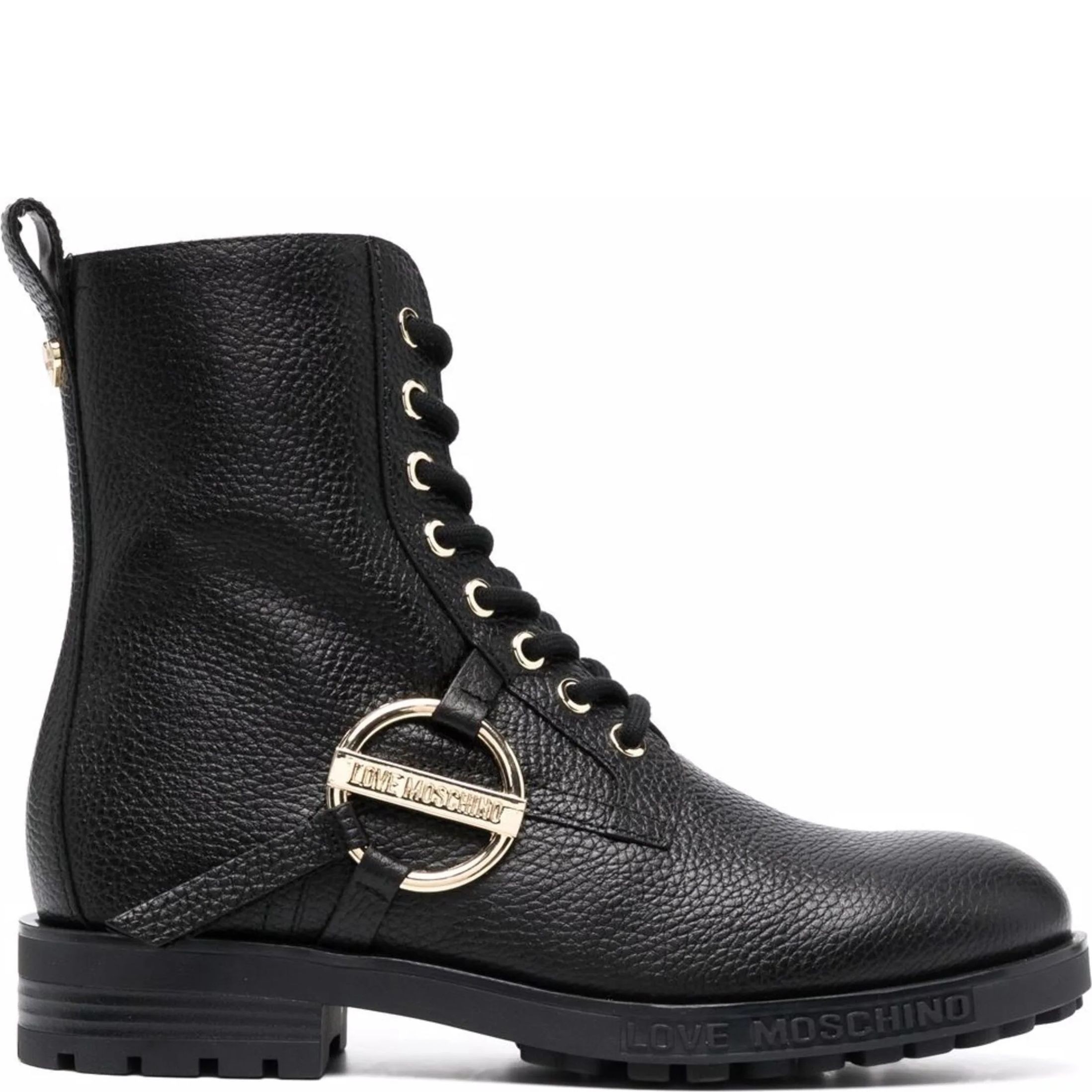 LOVE MOSCHINO Aulinukai moterims, Juoda, W.ANKLE BOOT 1