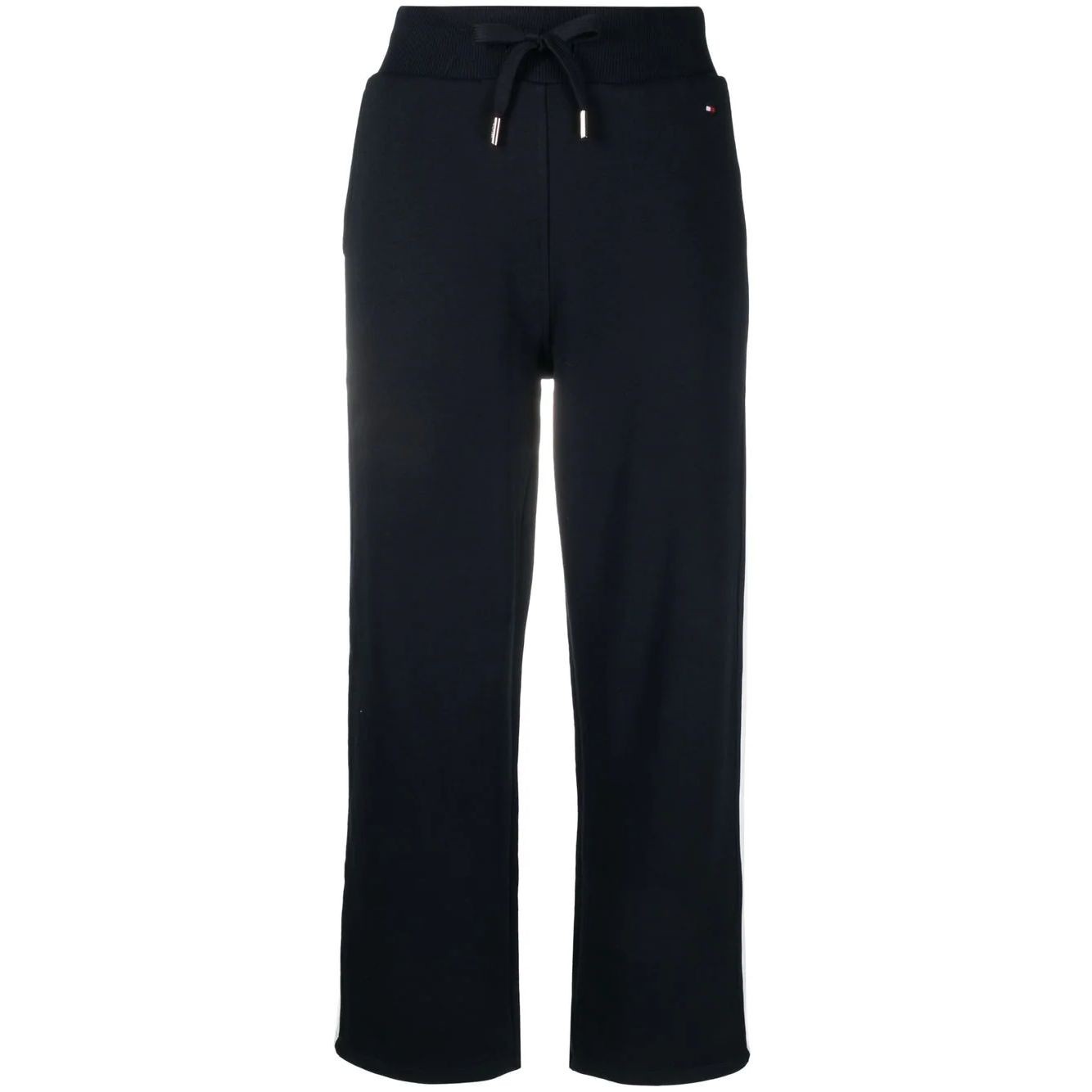 TOMMY HILFIGER Laisvalaikio kelnės moterims, Mėlyna, Brush terry regular sweatpants 1