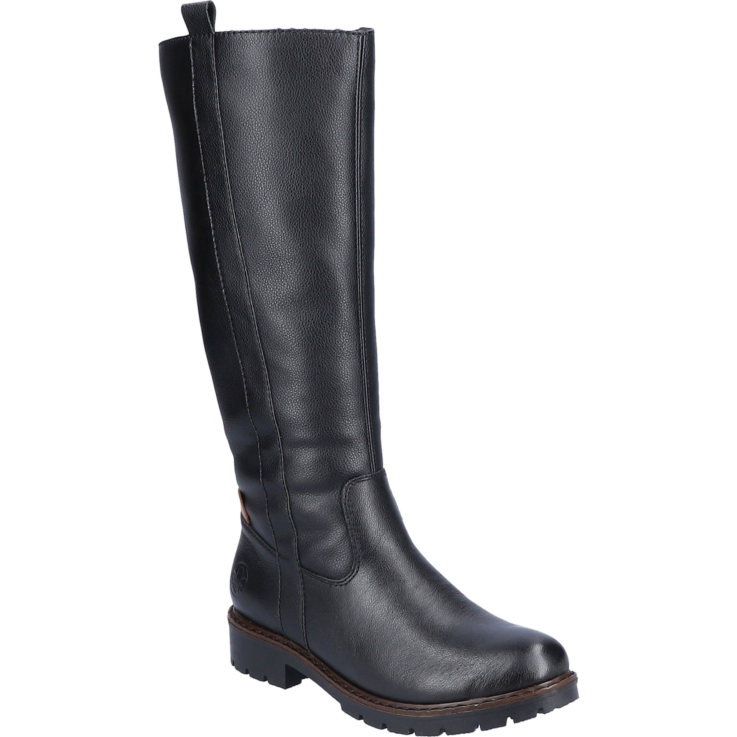 RIEKER Auliniai moterims, Juoda, Ladies' boots 1