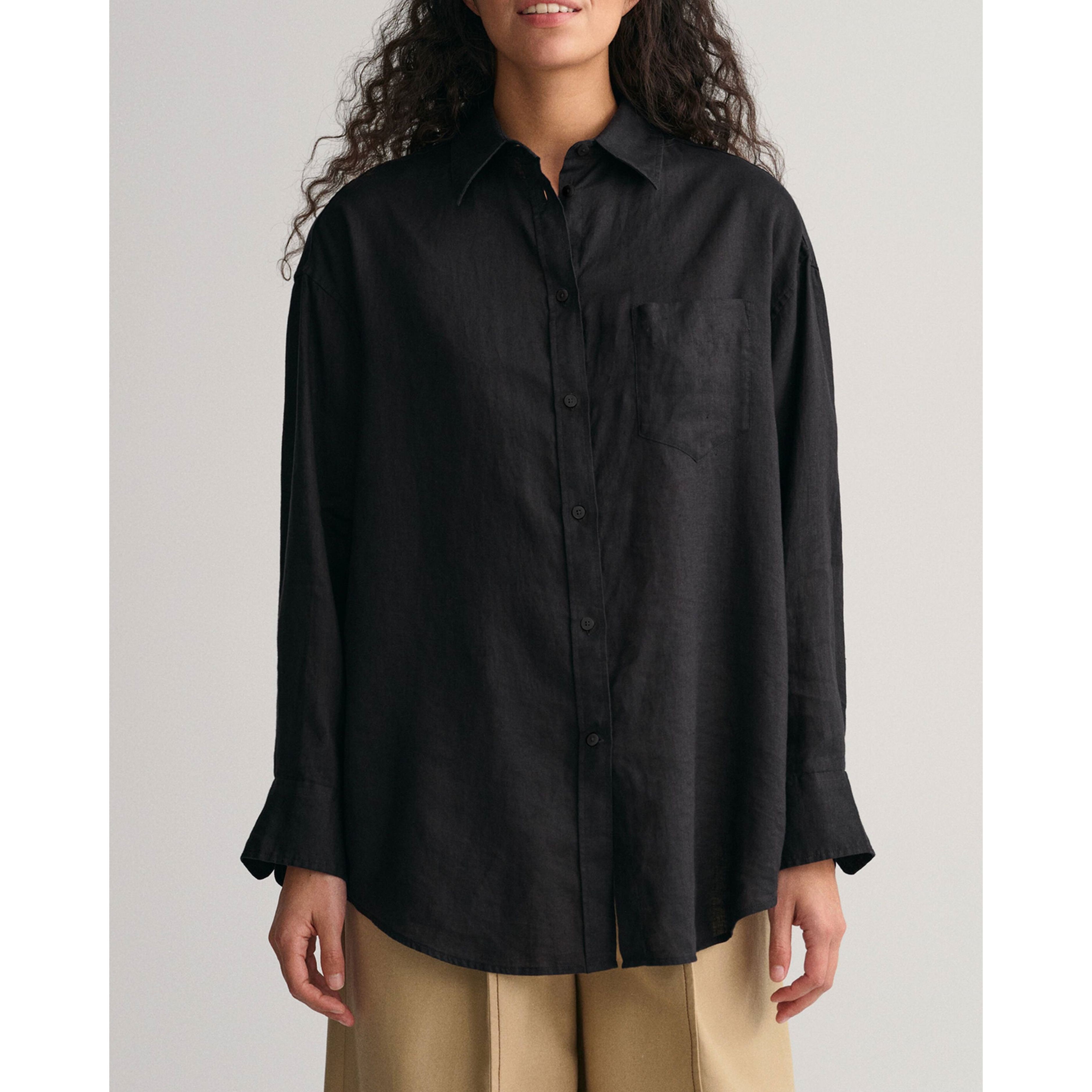 GANT Marškiniai moterims, Juoda 2