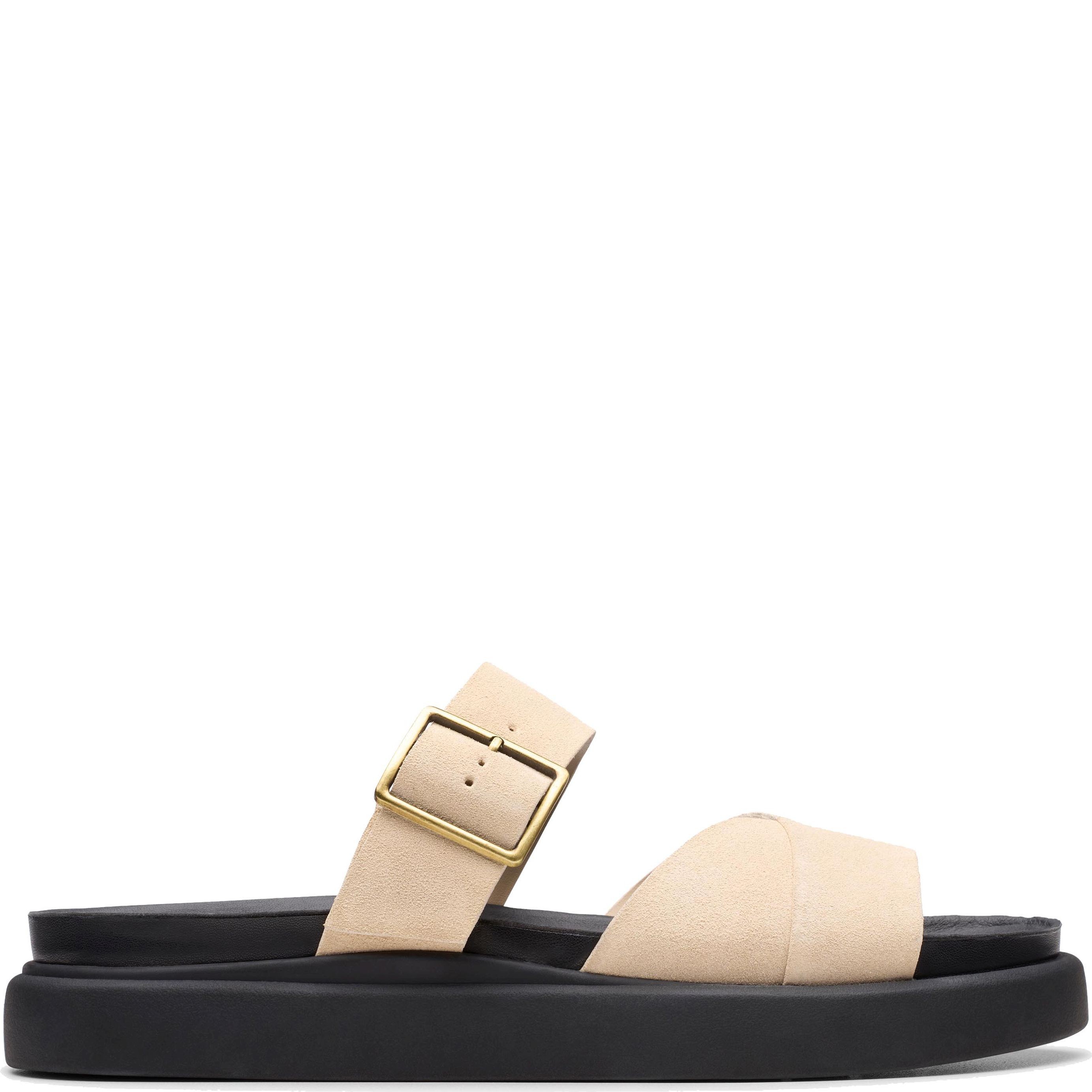 CLARKS Basutės moterims, Smėlio, Aristella sandals 2