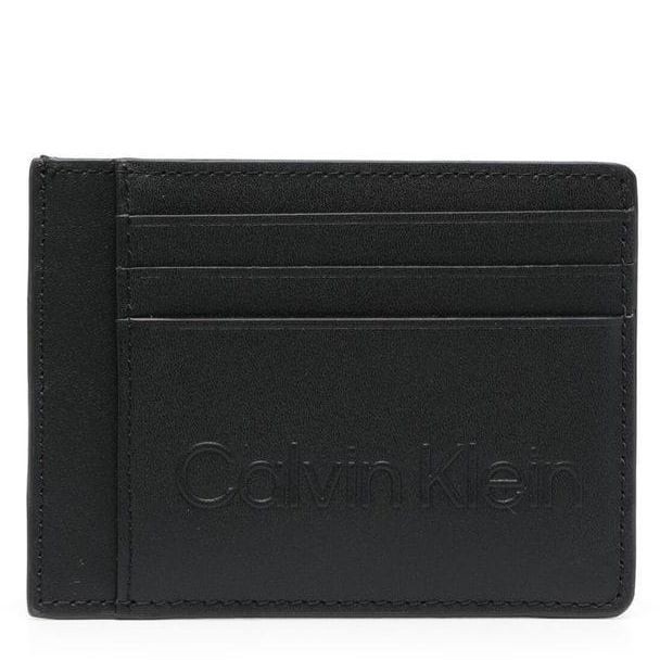 CALVIN KLEIN Piniginė vyrams, Juoda, SET ID CARDHOLDER 1