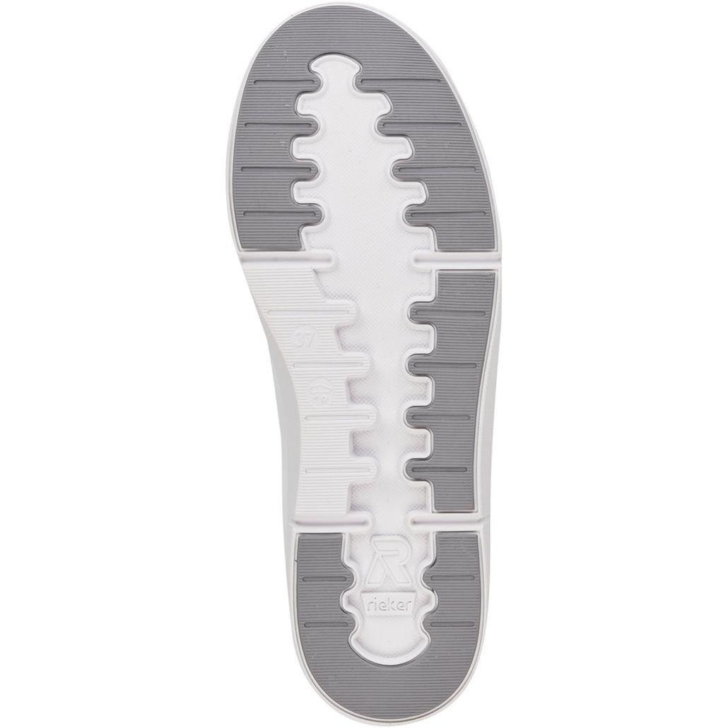 RIEKER Laisvalaikio bateliai moterims, Balta, LEISURE 9