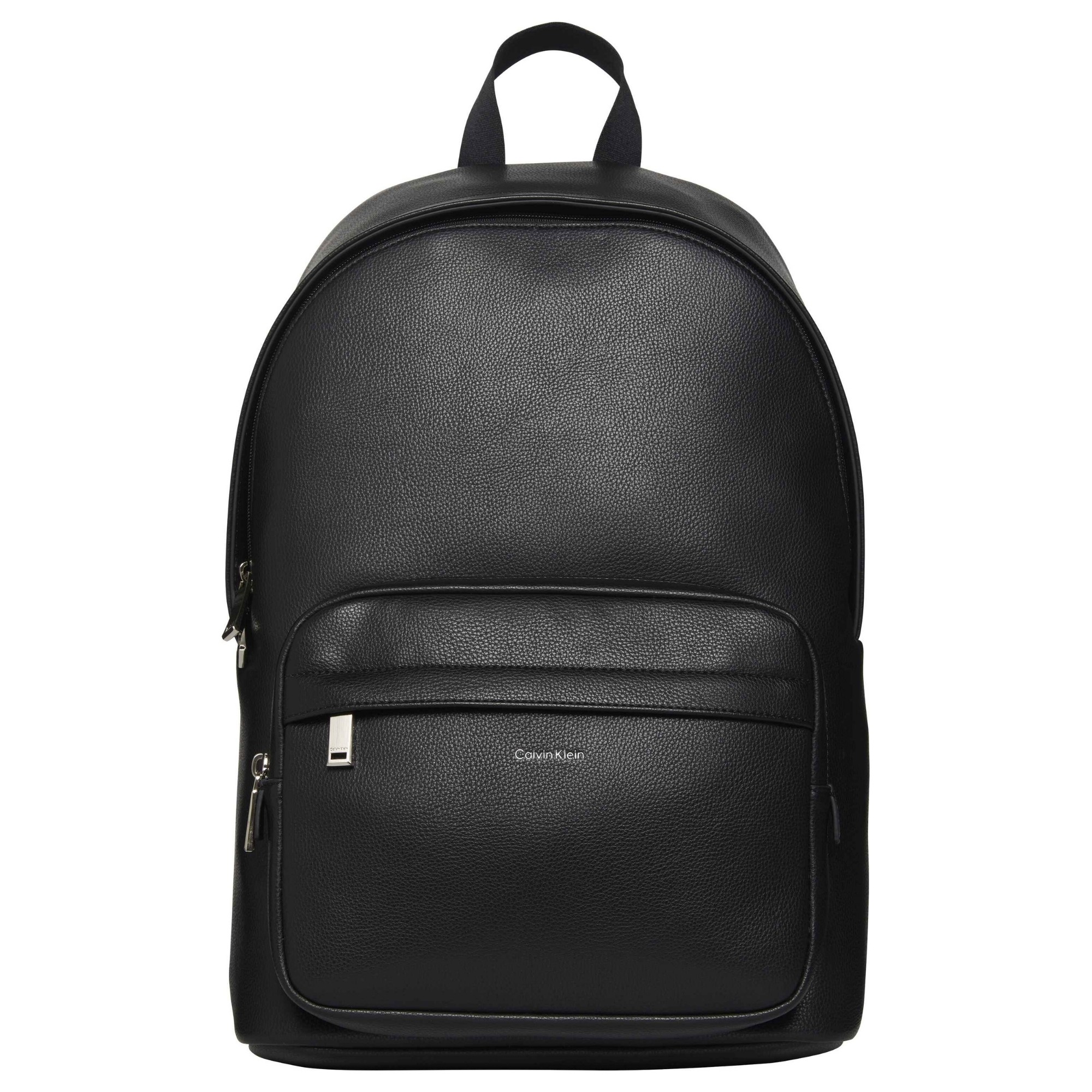 CALVIN KLEIN Kuprinė vyrams, Juoda, raised round backpack 1