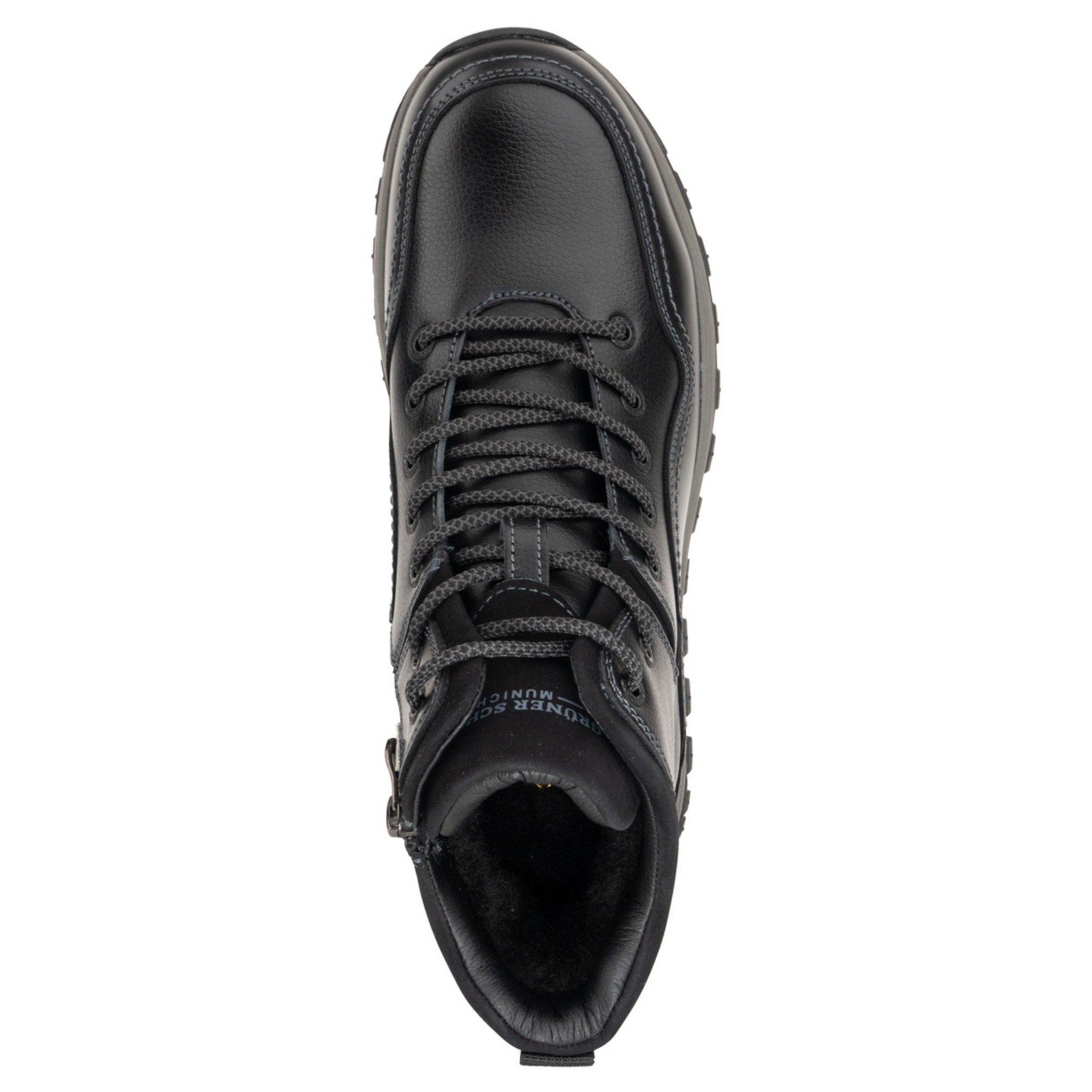 GRUNER SCHUHE Aulinukai vyrams, Juoda, Booties 4