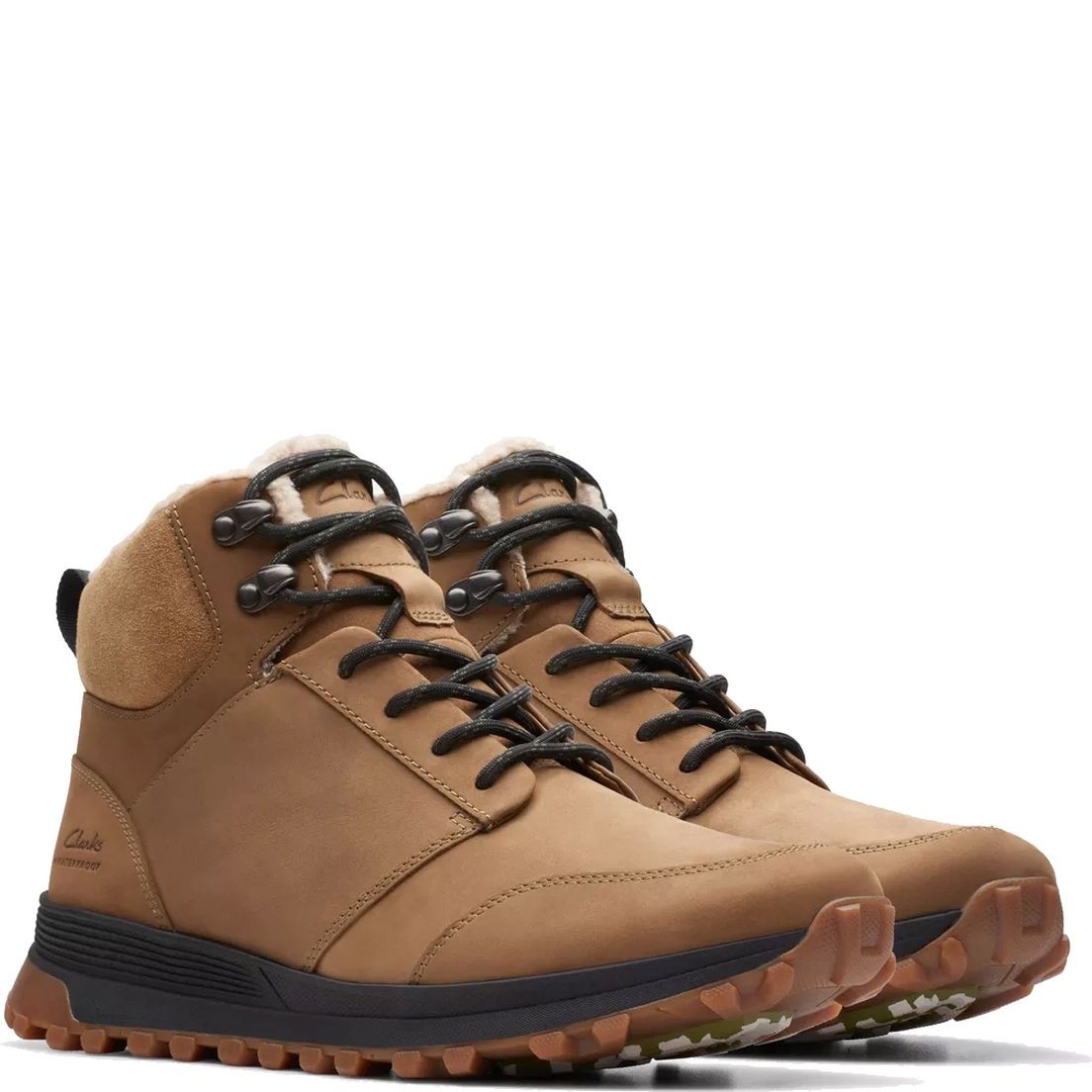 CLARKS Aulinukai vyrams, Ruda, Trek up booties 1