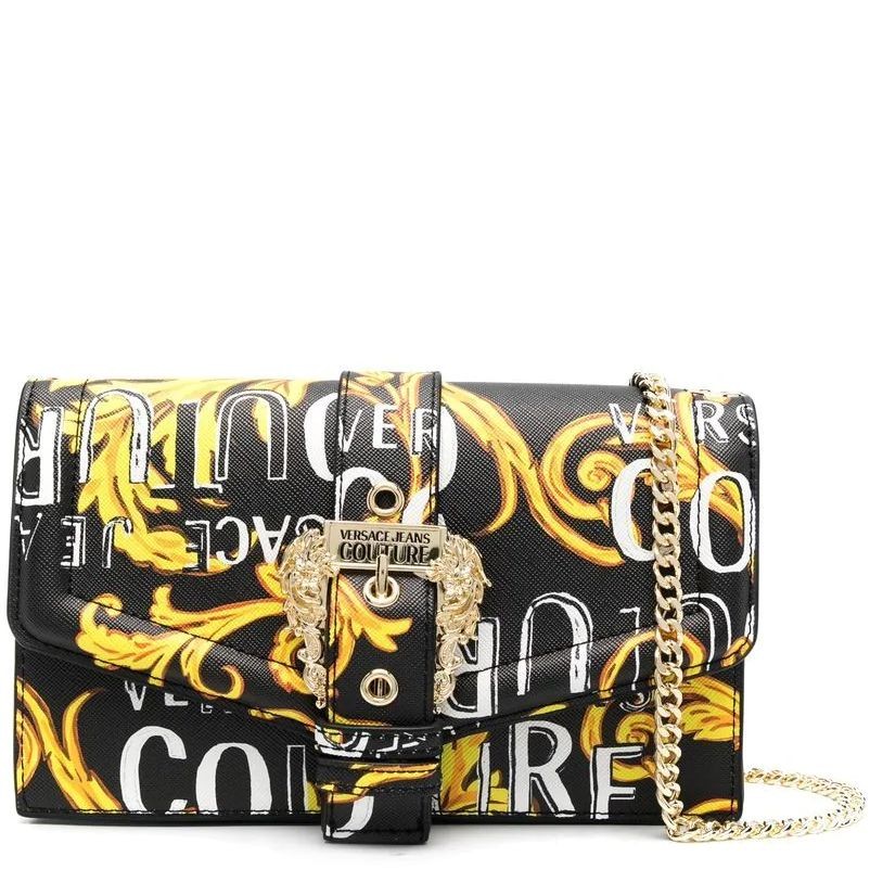 VERSACE JEANS CUTURE Piniginė moterims, BLACK/GOLD, Range f - couture wallets 1