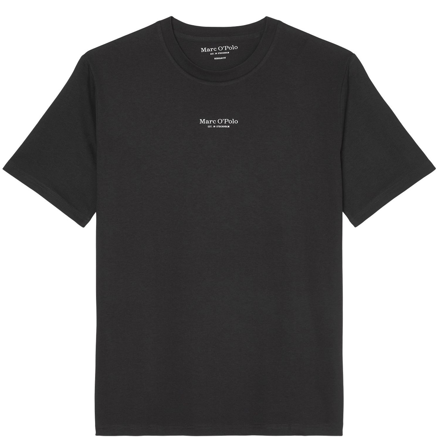 MARC O'POLO Marškinėliai vyrams, Juoda 1