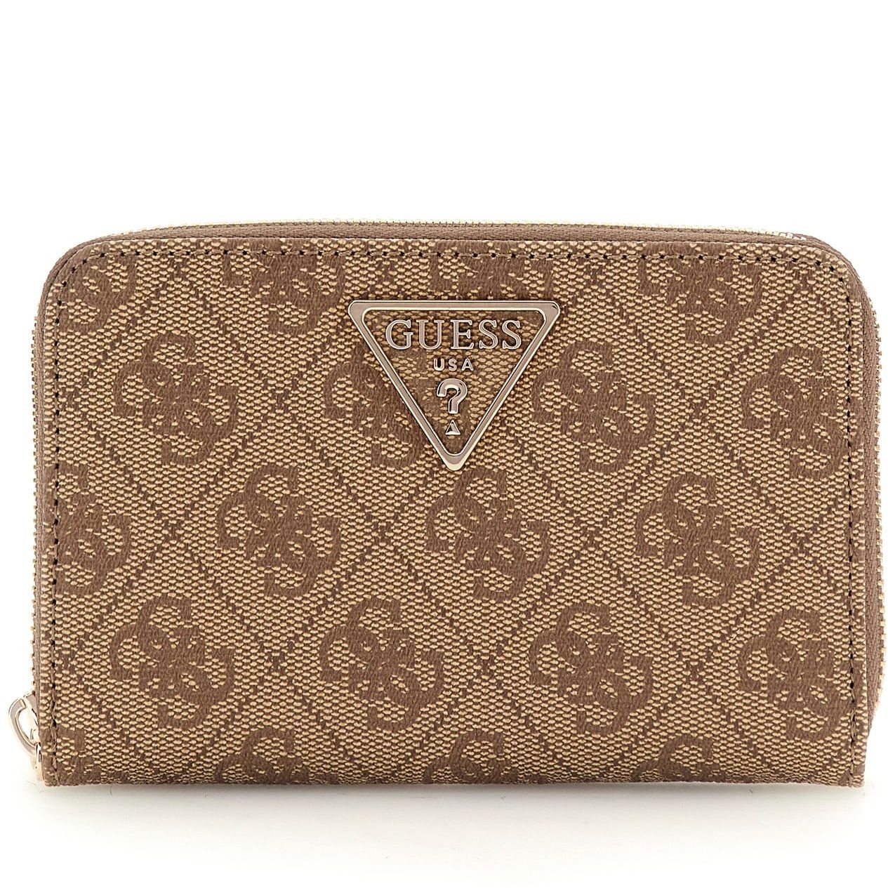 GUESS Piniginė moterims, Smėlio, Laurel wallet 1