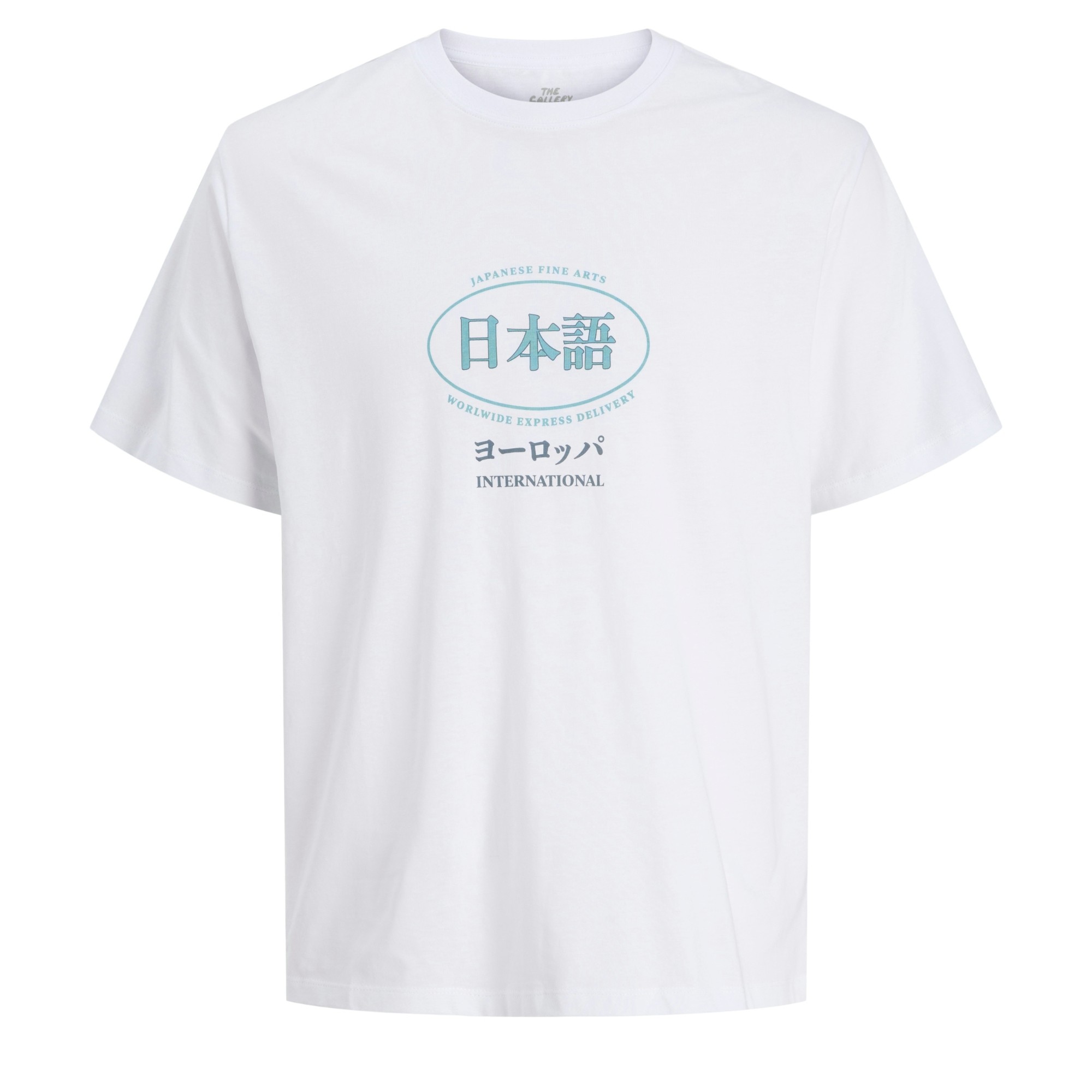 JACK & JONES Marškinėliai vyrams, Balta, Southeast gallery tee 1