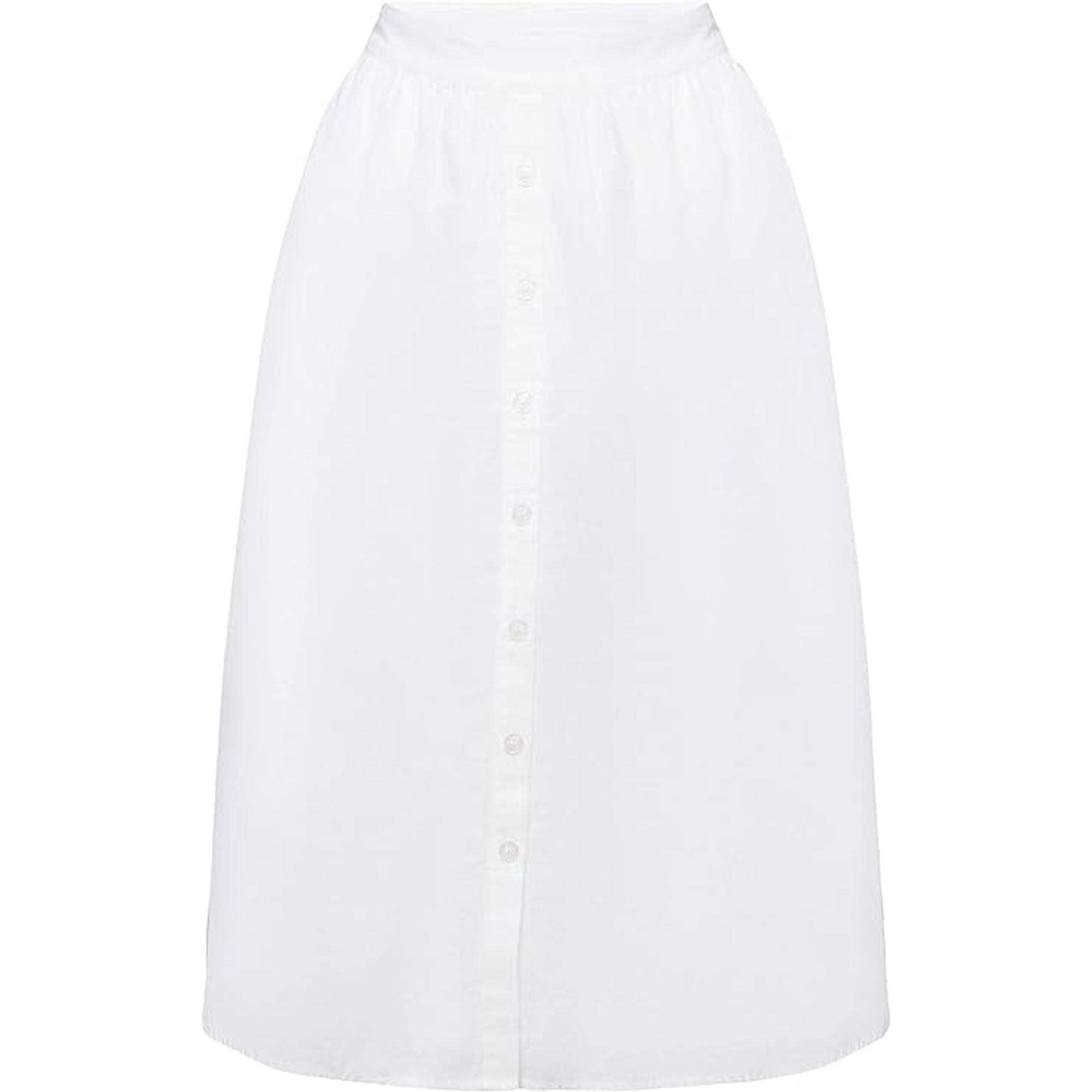 ESPRIT Midi sijonas moterims, Balta 1