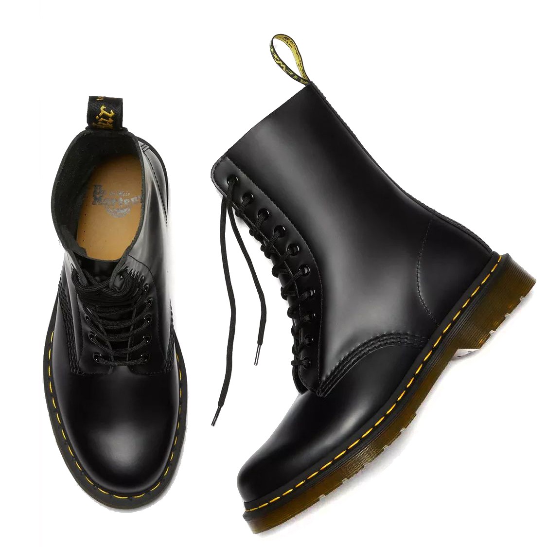 DR. MARTENS Aulinukai moterims, Juoda, 1490 Smooth Booties 5