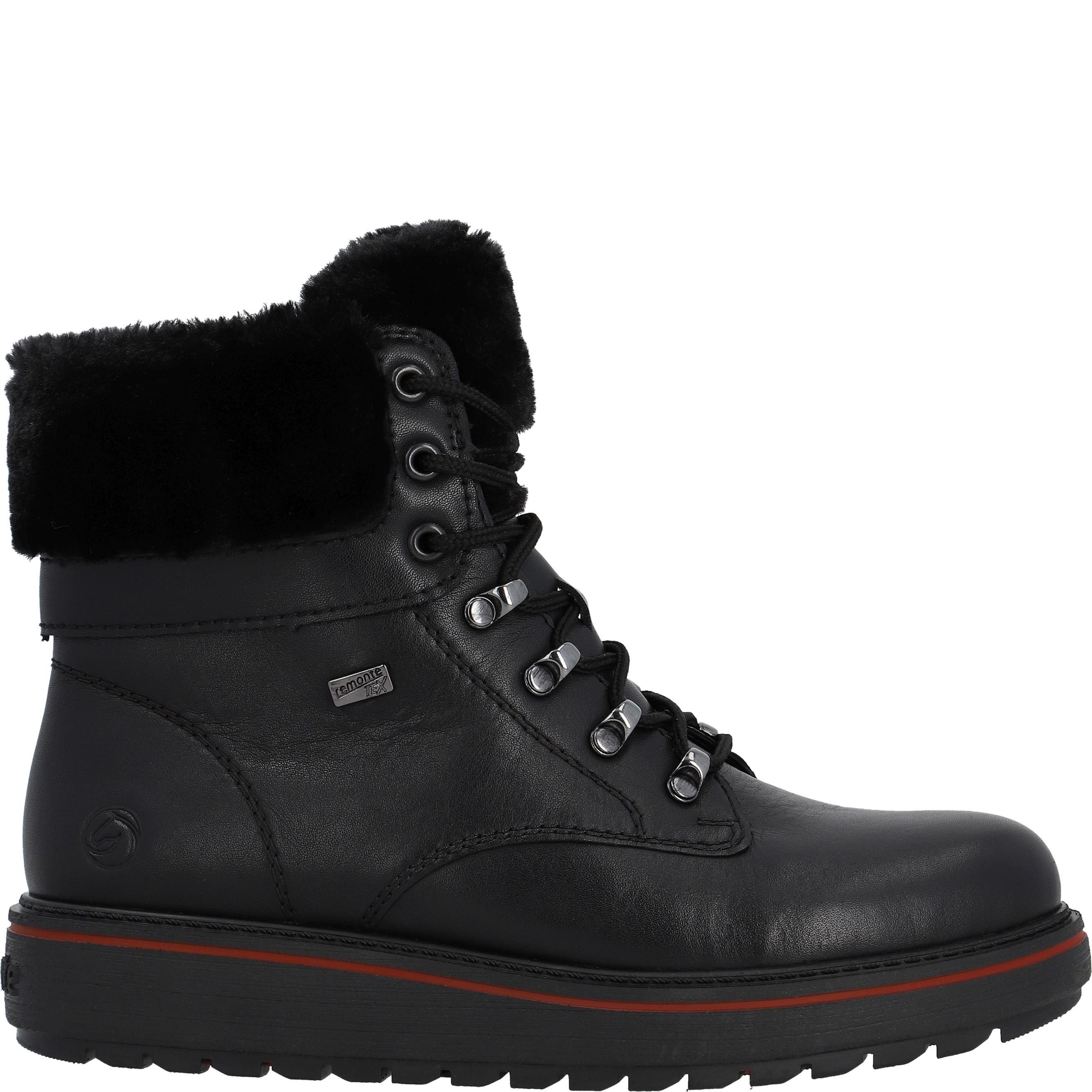 REMONTE Aulinukai moterims, Juoda, BOOTIES 3