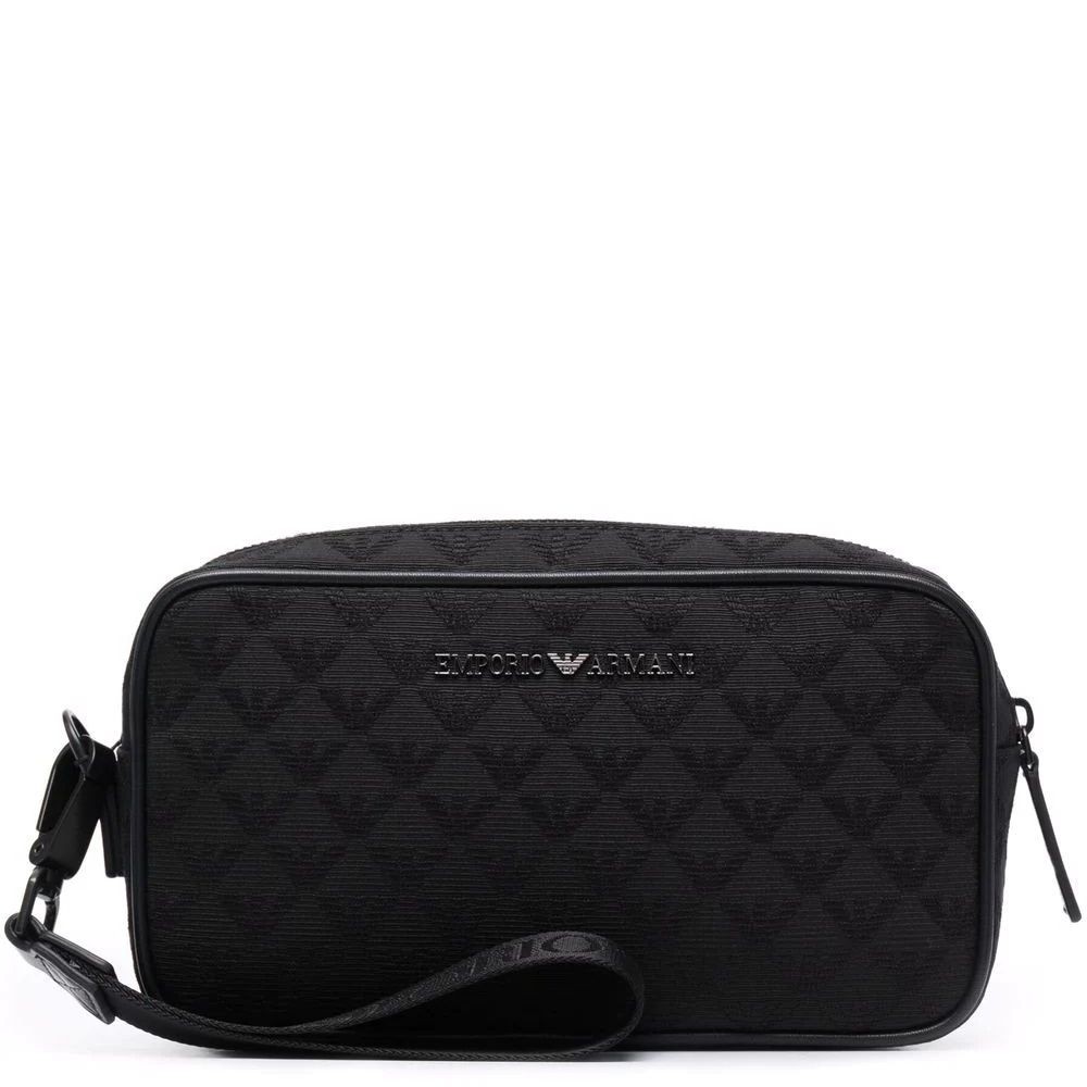 EMPORIO ARMANI Telefono, plančetės dėklas vyrams, Juoda, Beauty case 1