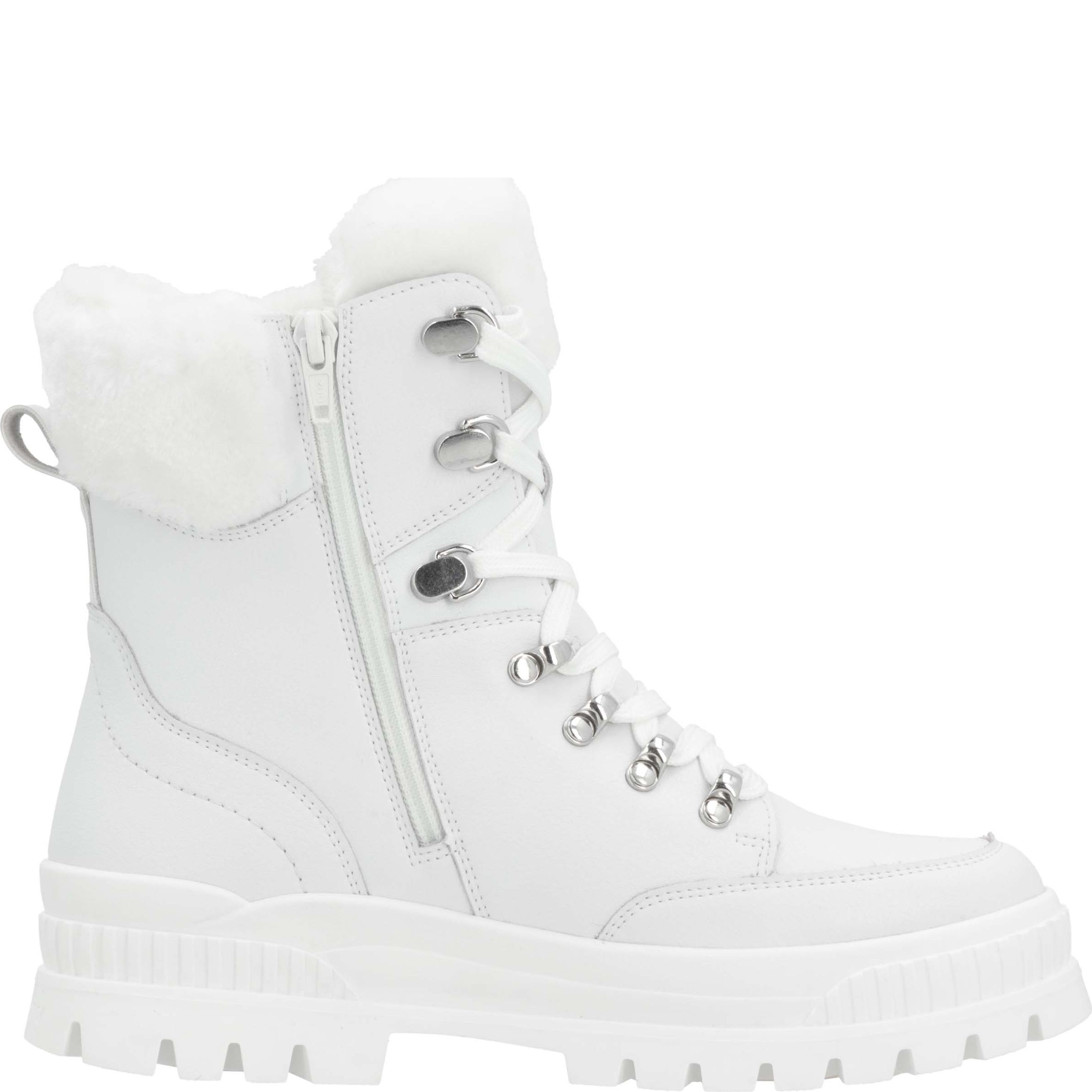 RIEKER EVOLUTION Aulinukai moterims, Balta, Ladies mid height boots 5