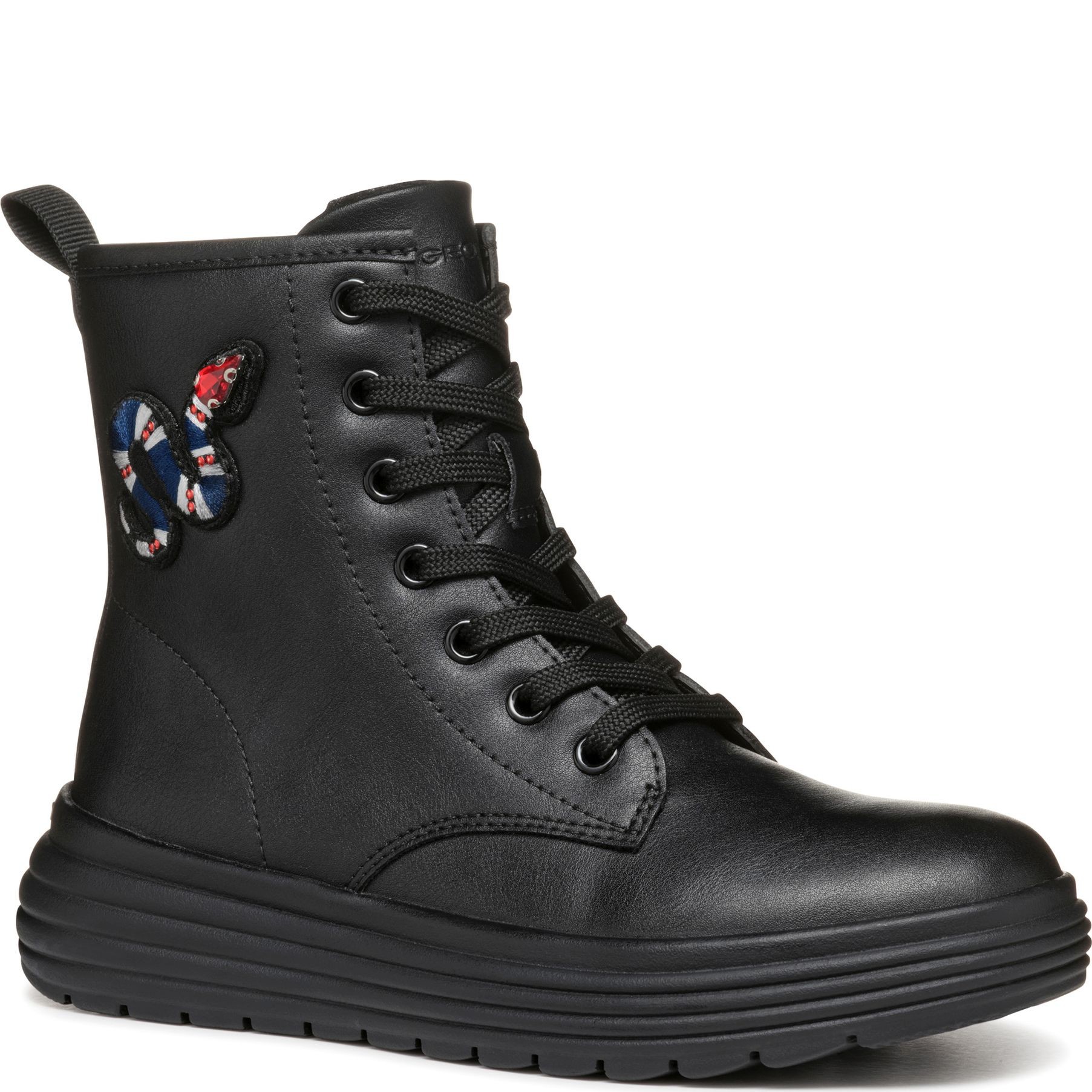 GEOX Aulinukai mergaitėms, Juoda, Phaolae booties 1